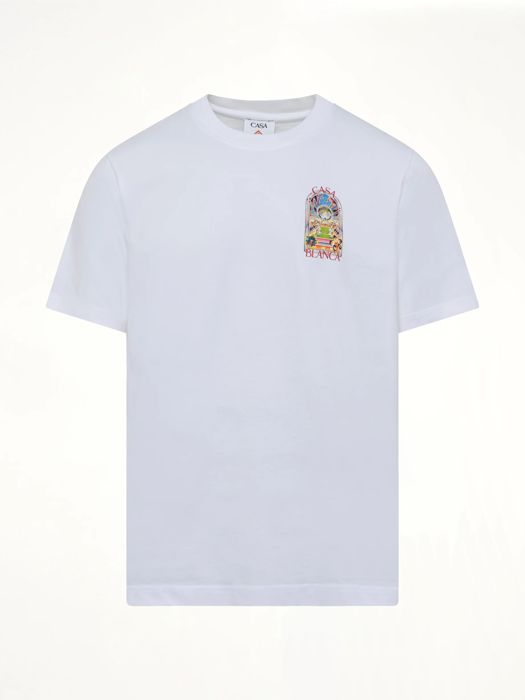 Casa Way Orchid Classic T-Shirt in White - Image 2