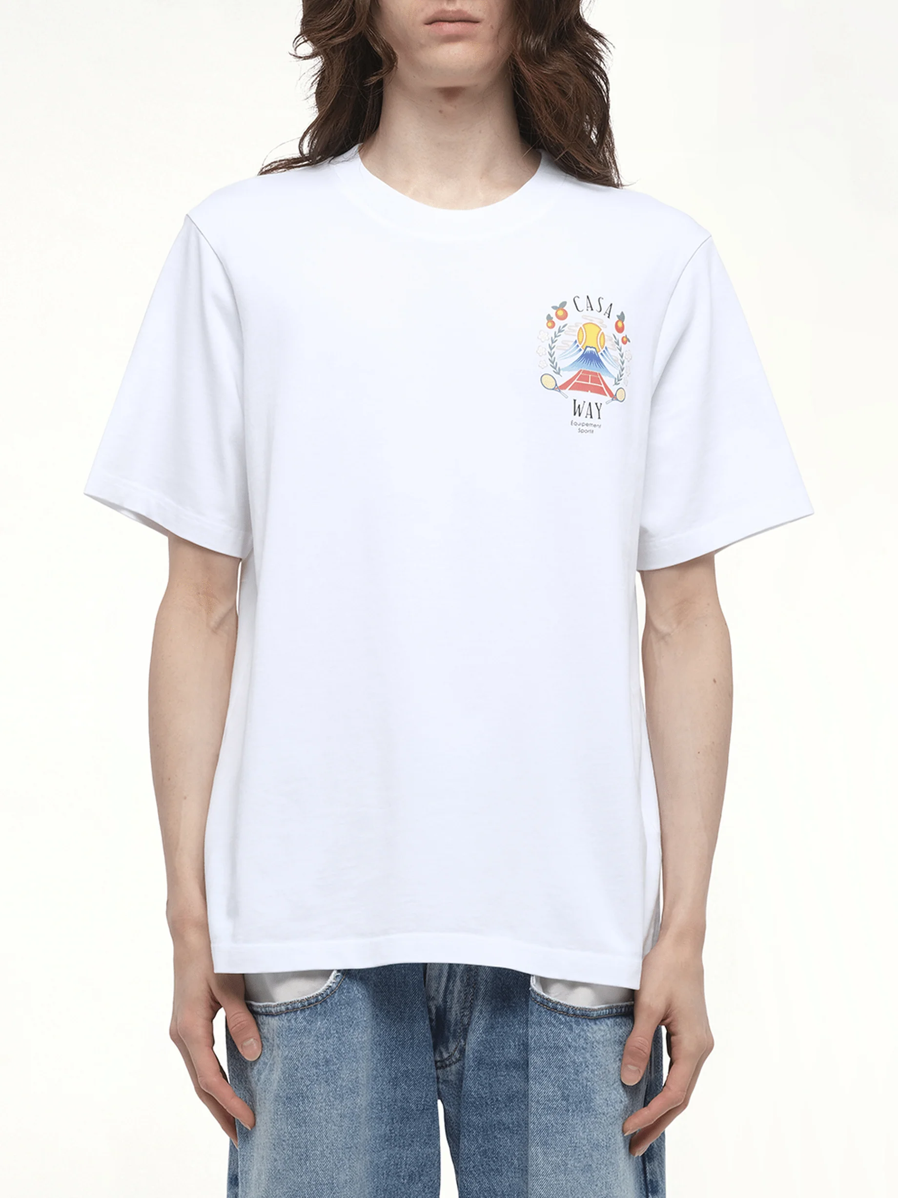 Casaway Mountain T-Shirt in White