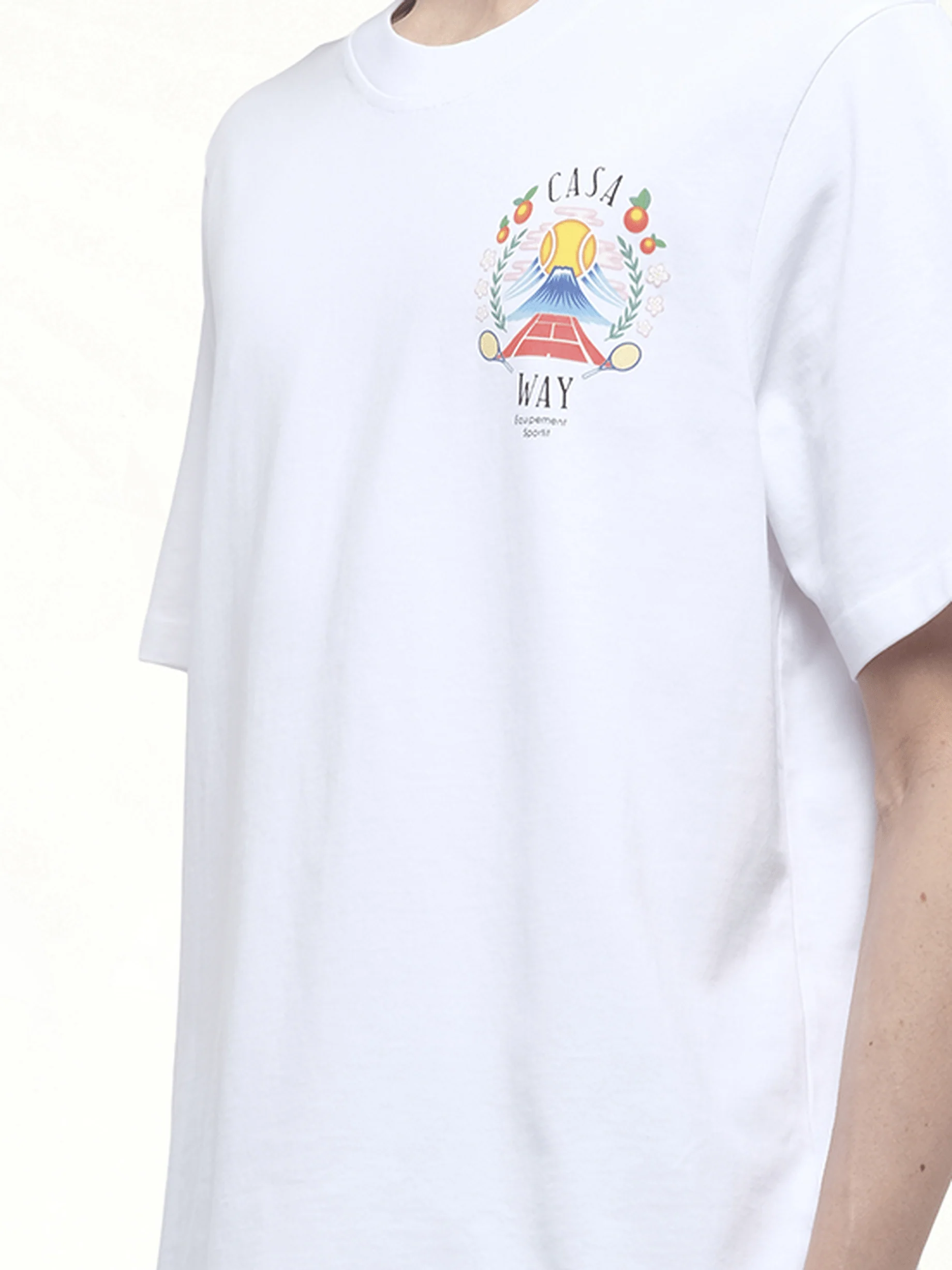 Casaway Mountain T-Shirt in White - Image 3