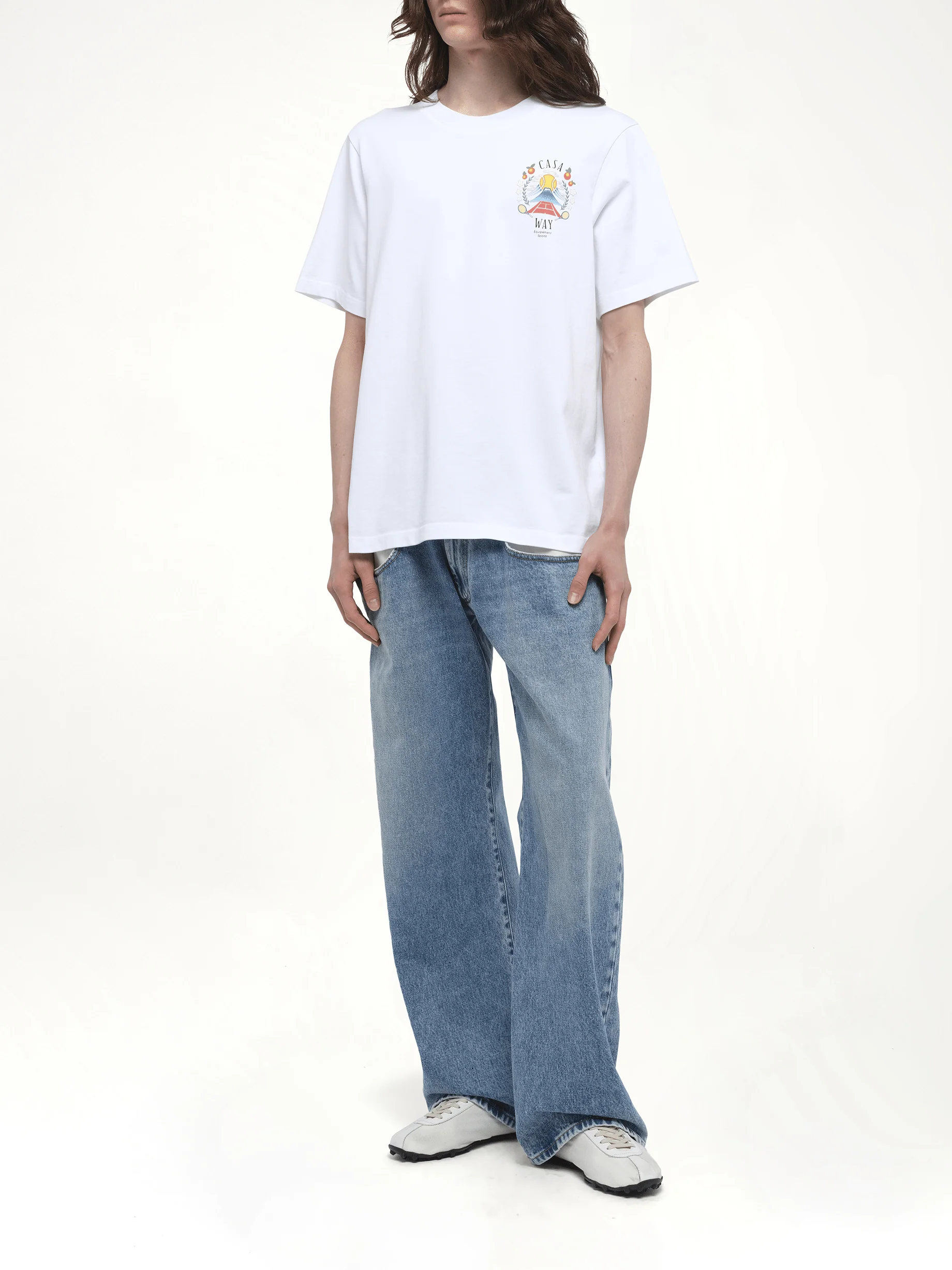 Casaway Mountain T-Shirt in White - Image 4