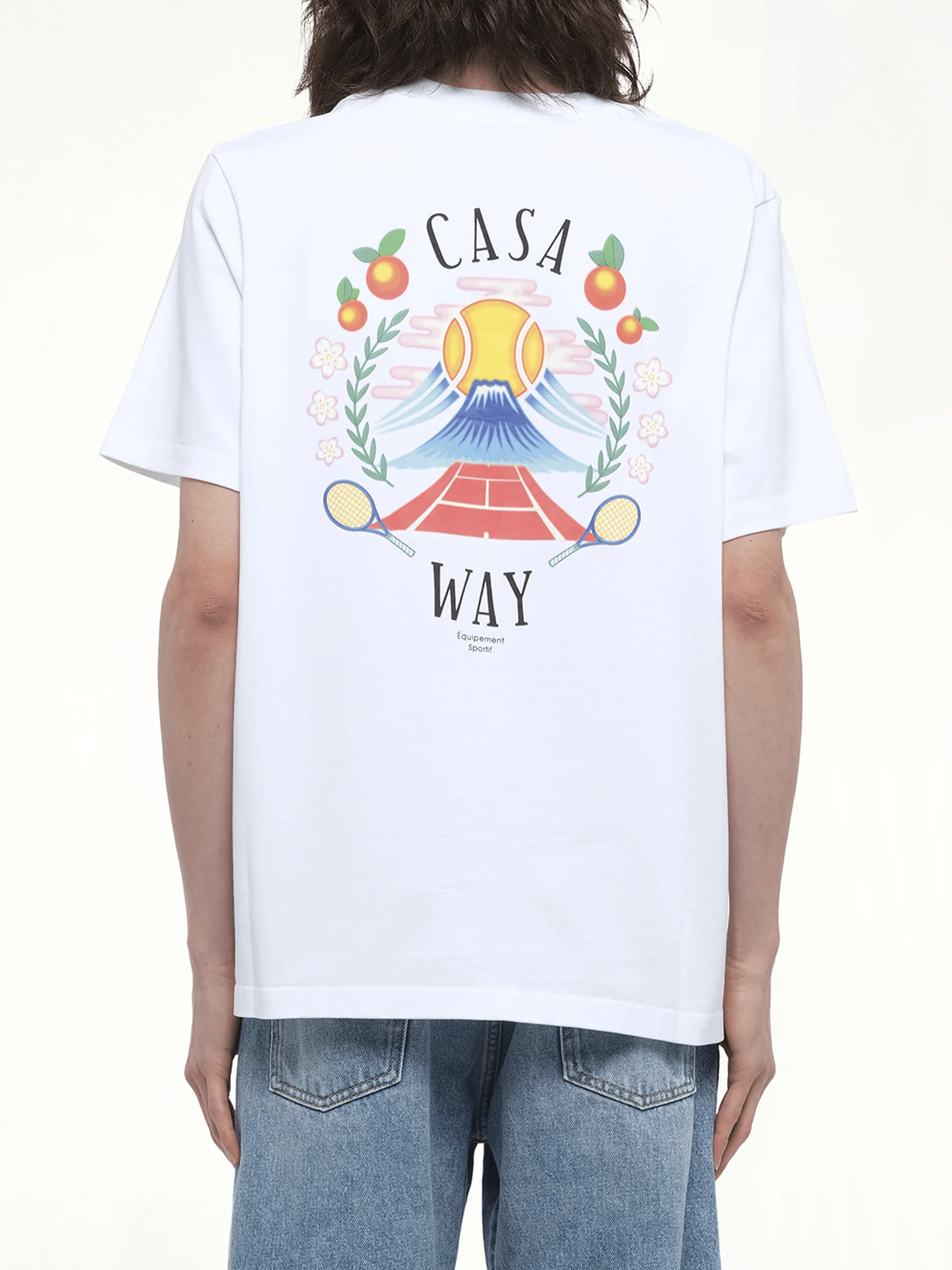 Casaway Mountain T-Shirt in White - Image 6