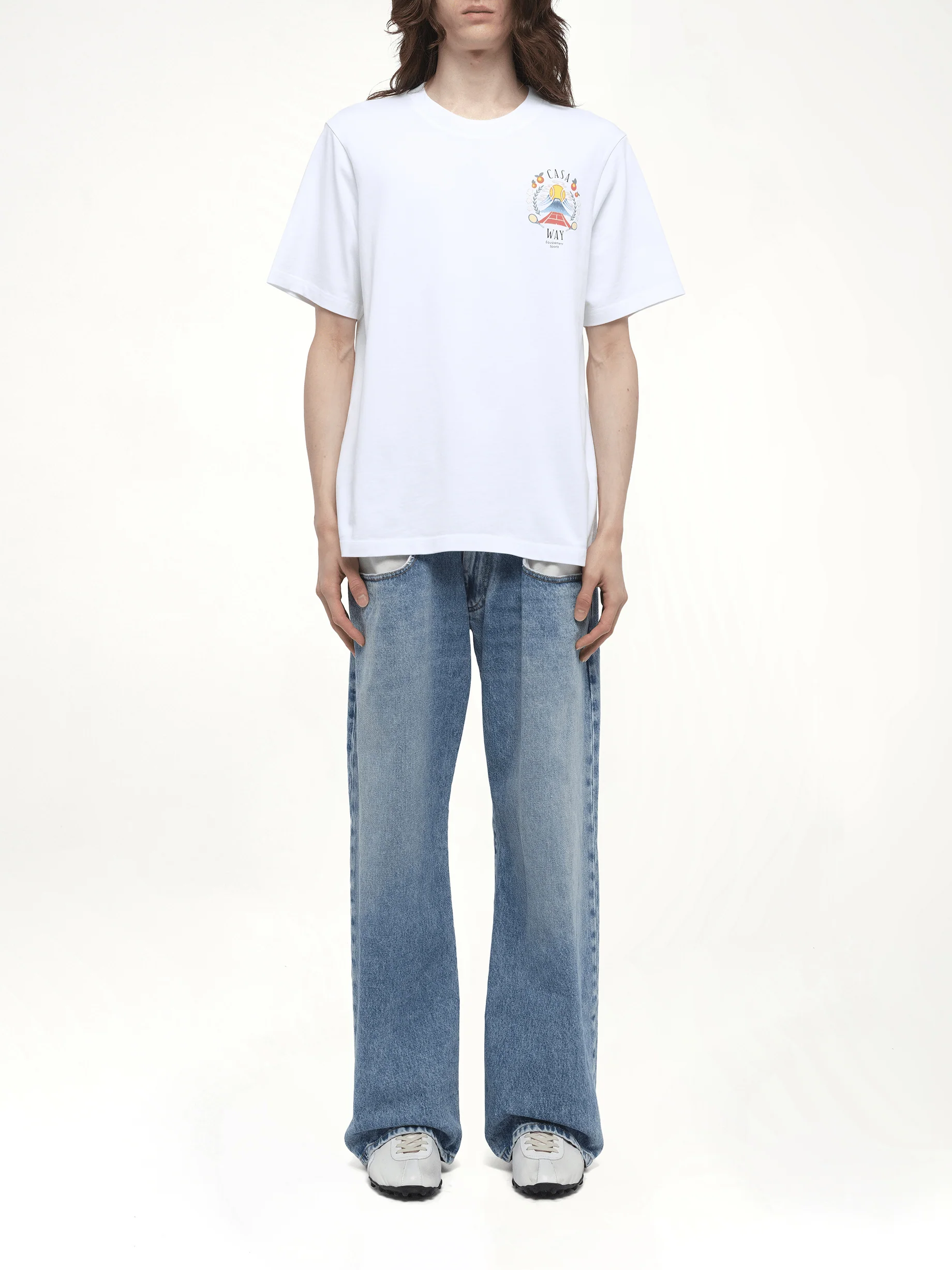 Casaway Mountain T-Shirt in White - Image 7
