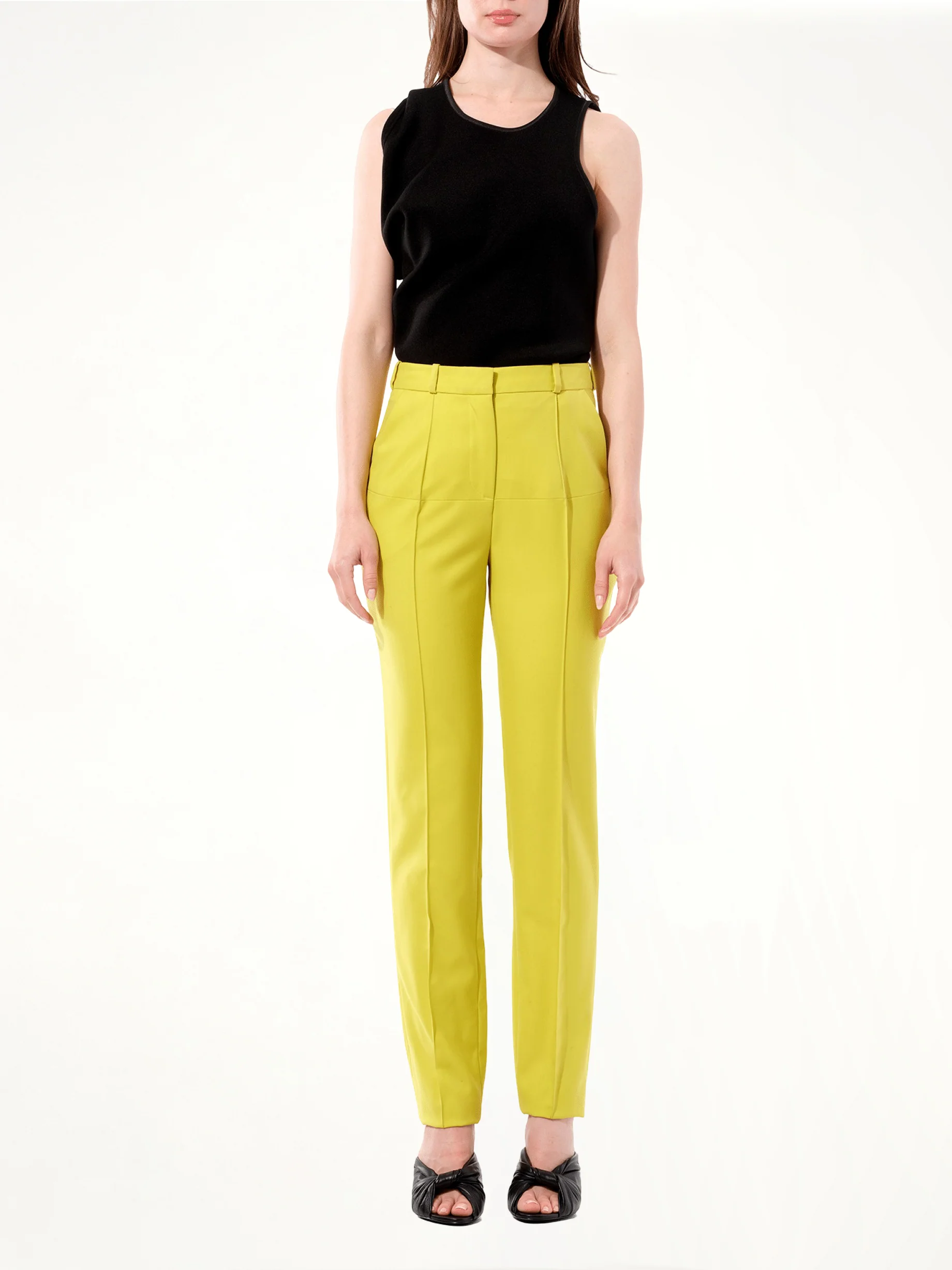 Casual Pants in Yellow - Image 4