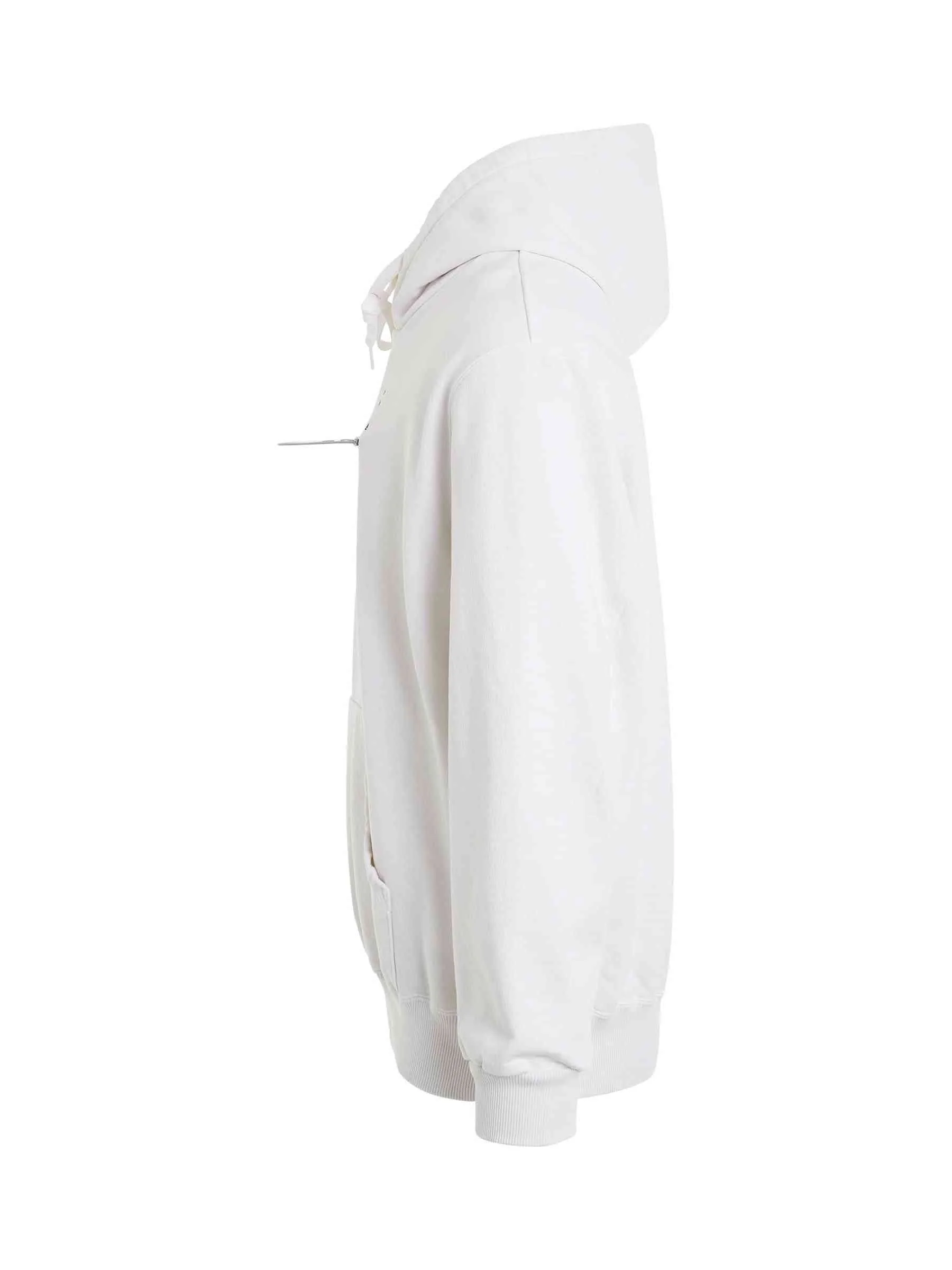 CD-R Embroidery Hoodie in White - Image 3
