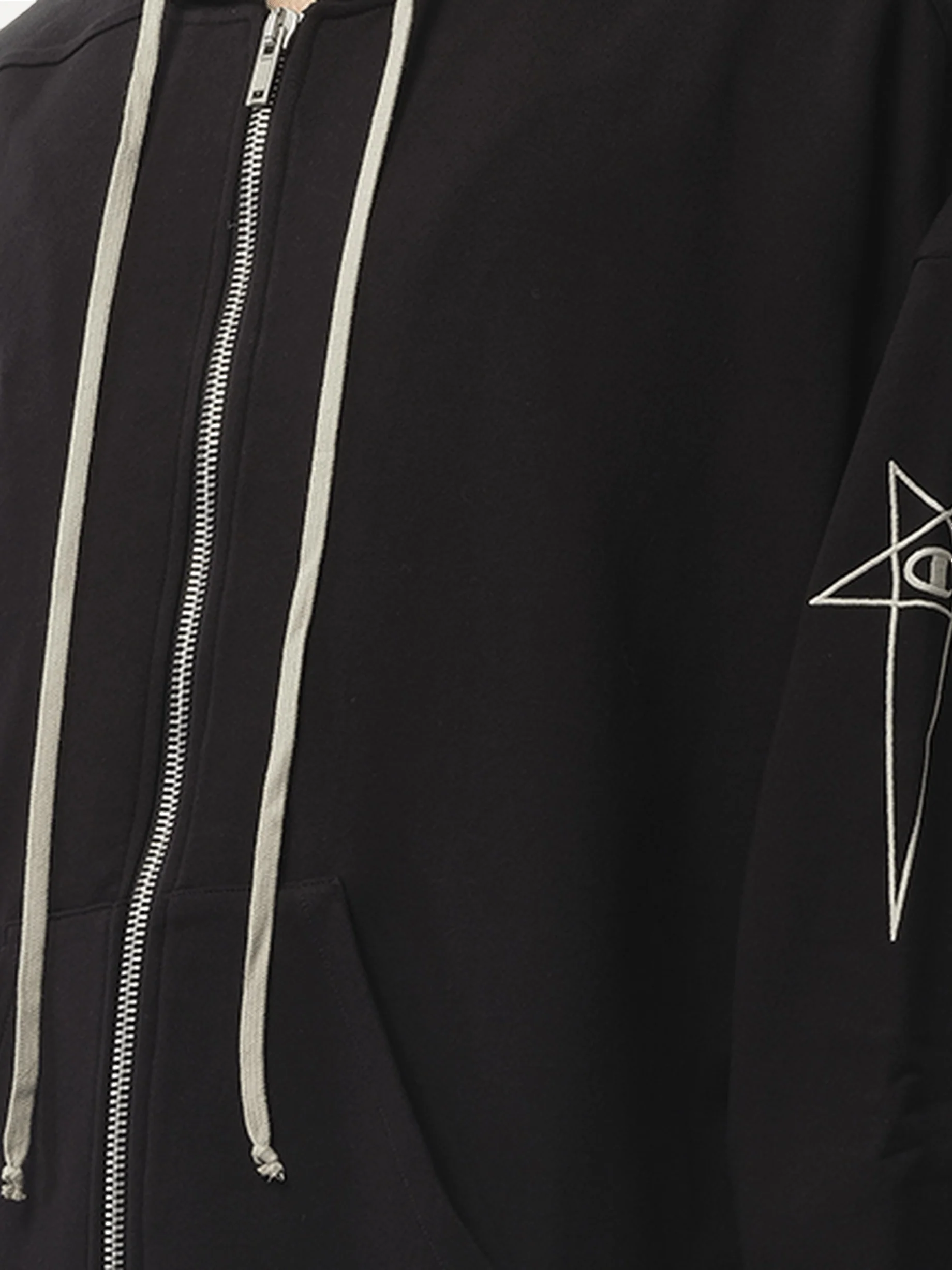 Champion x DRKSHDW Jumbo Jason Hoodie in Black - Image 3