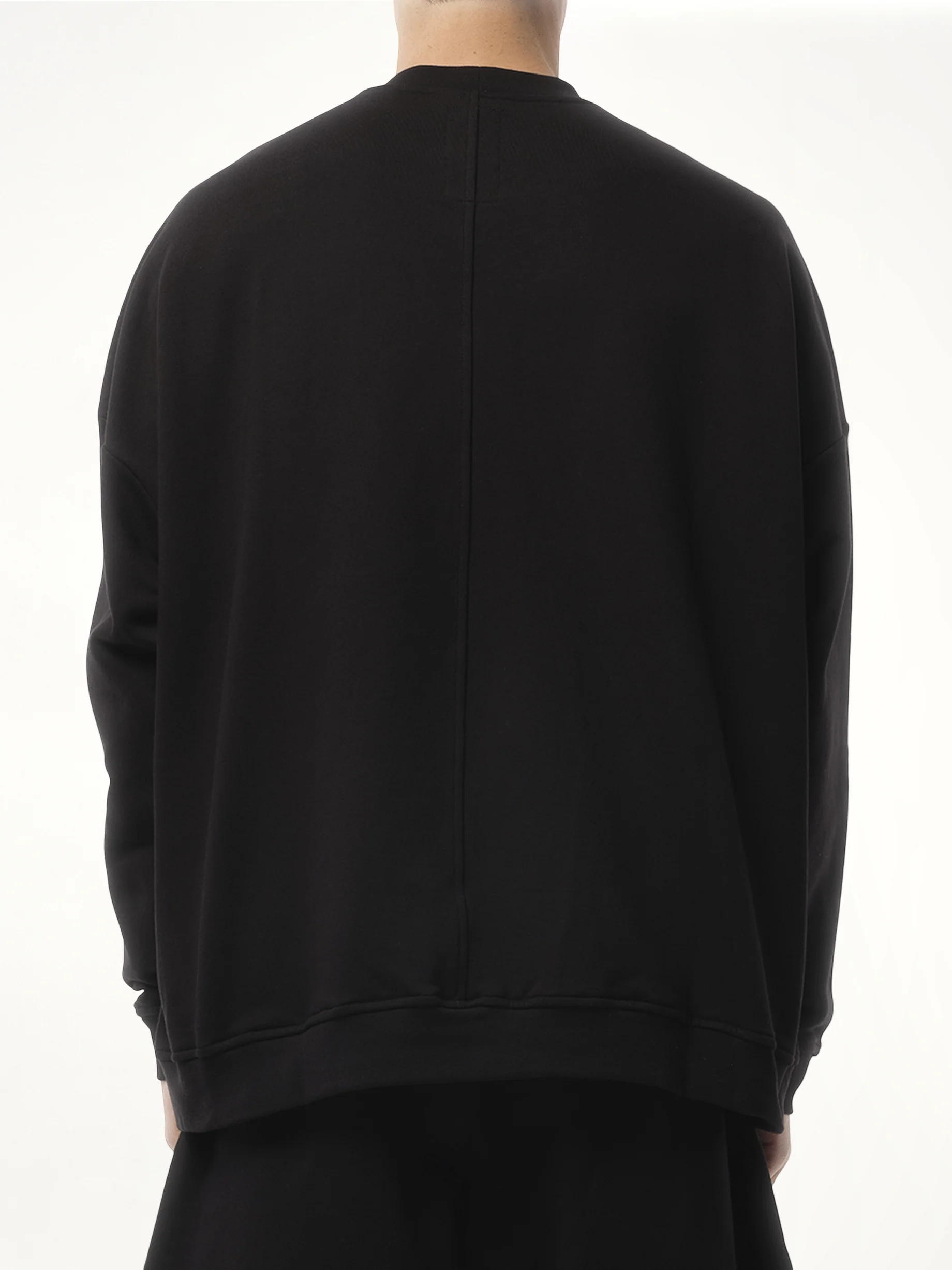 Champion x DRKSHDW Jumbo Sweatshirt in Black - Image 6