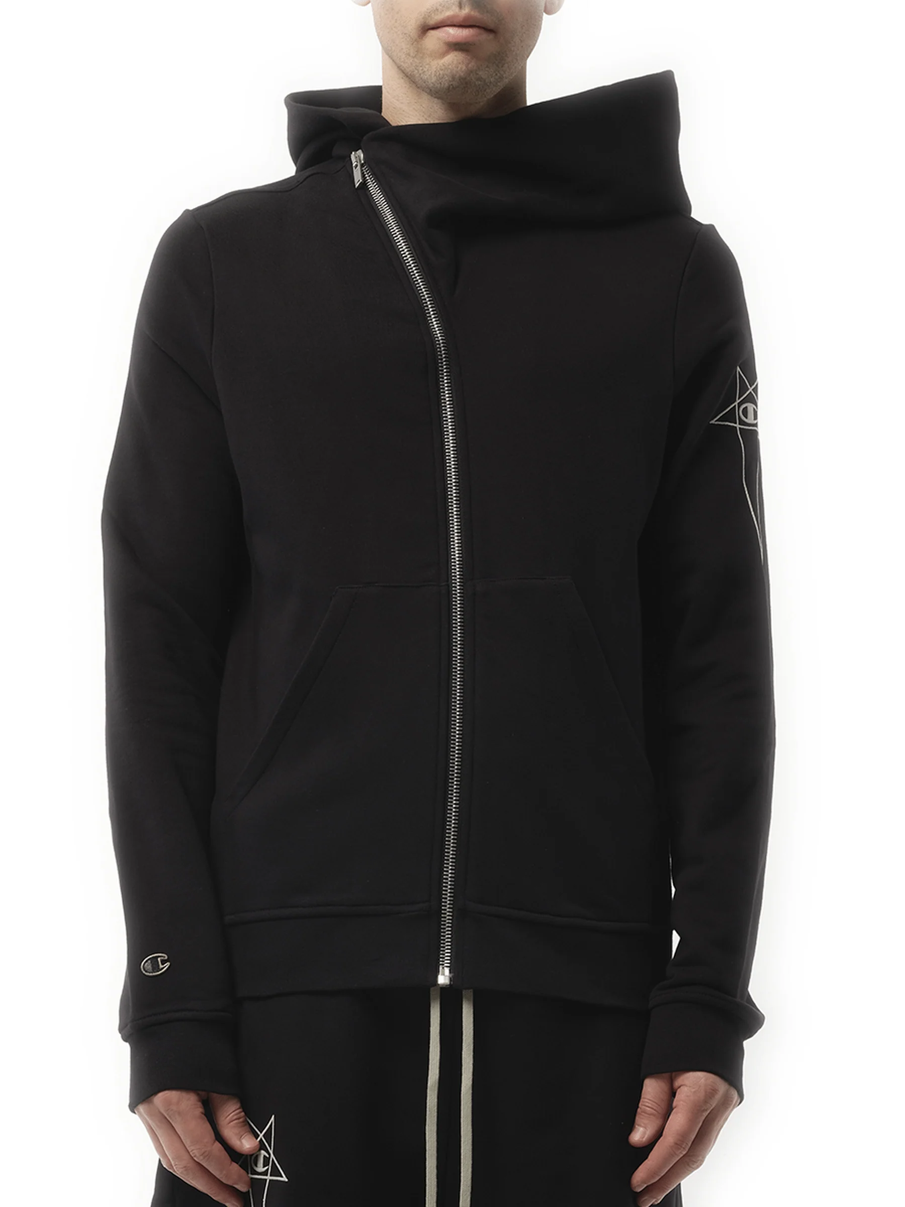 Champion x DRKSHDW Mountain Hoodie in Black
