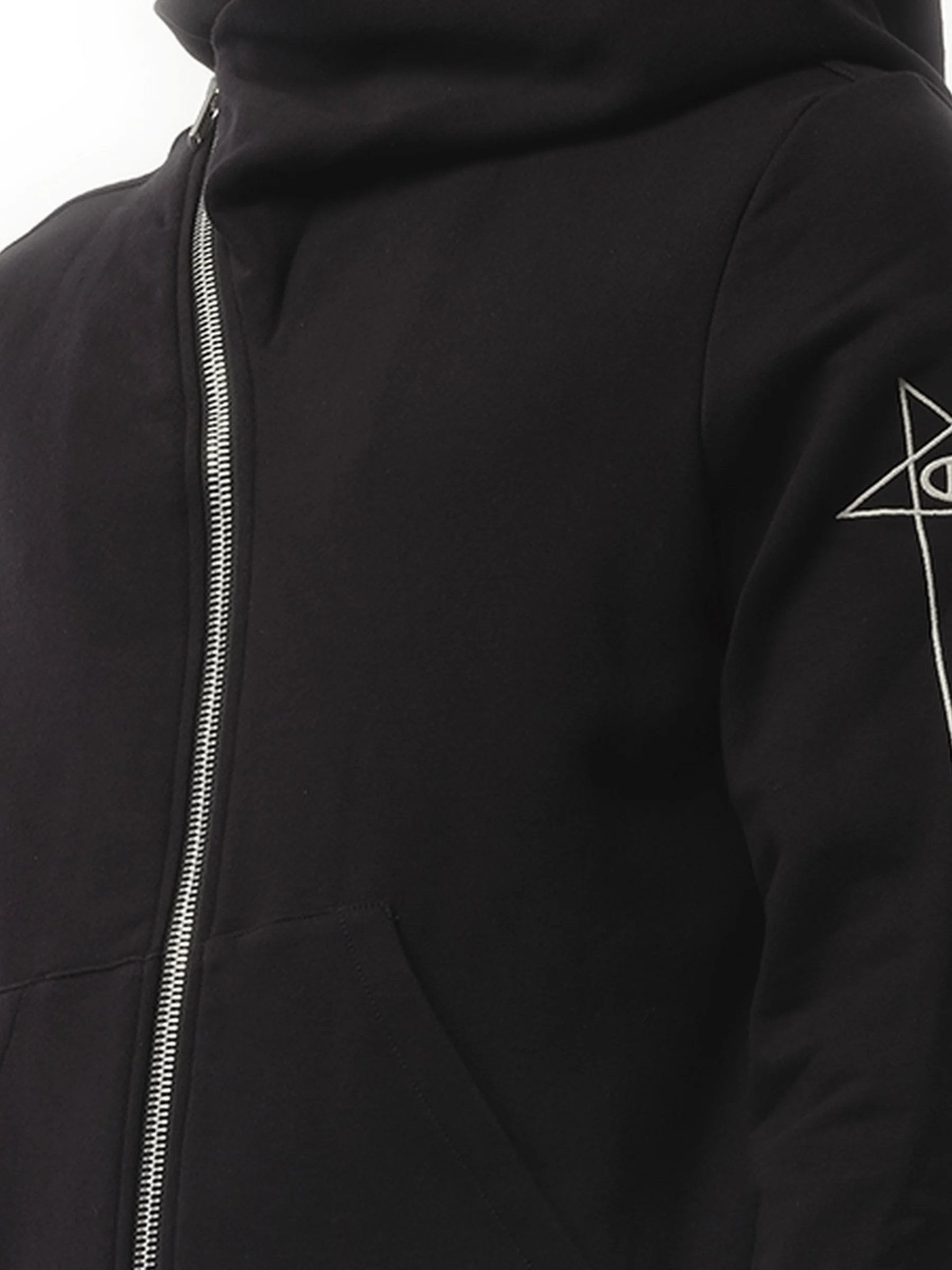 Champion x DRKSHDW Mountain Hoodie in Black - Image 3