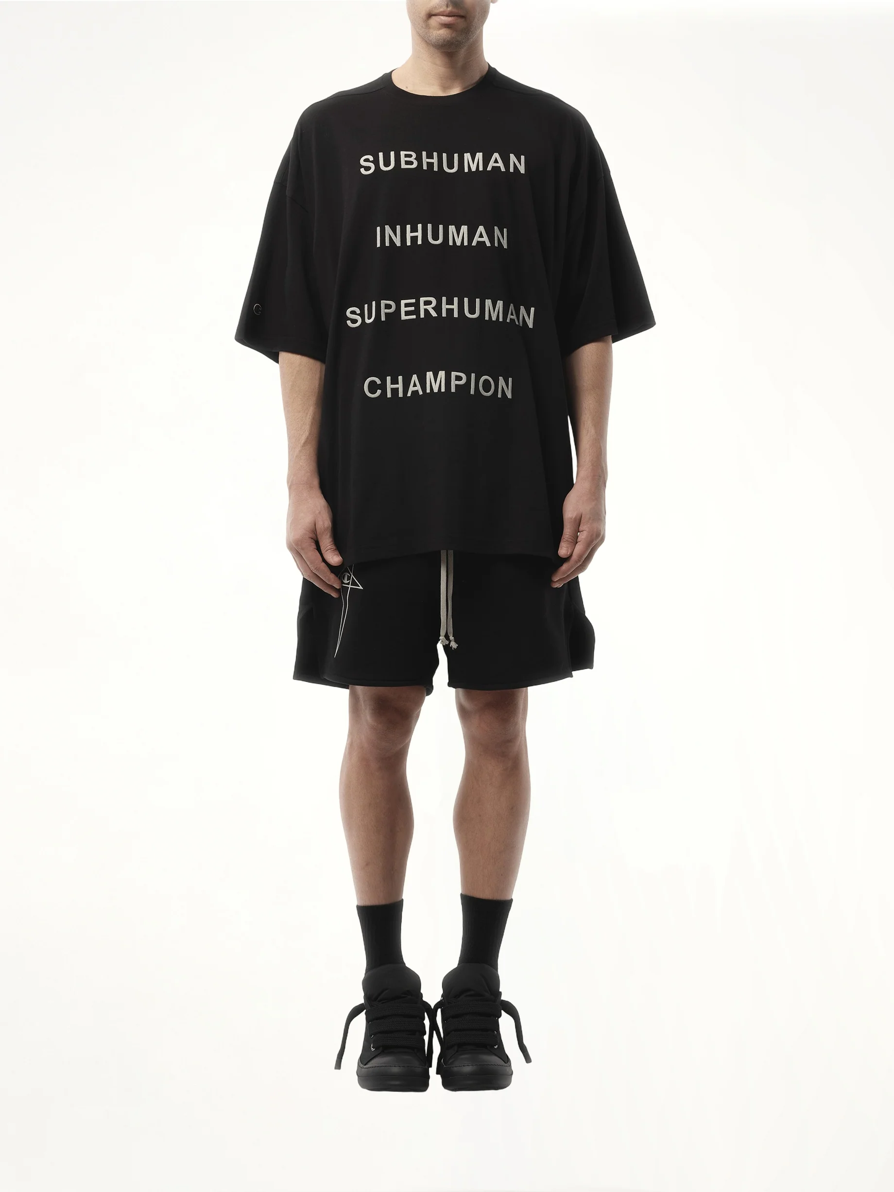 Champion x DRKSHDW Tommy T in Black - Image 4