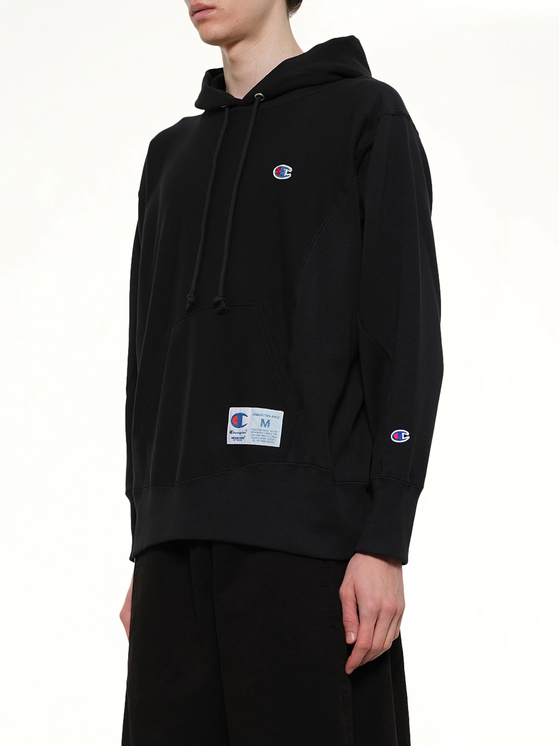 Champion x UC Hoodie in Black - Image 3