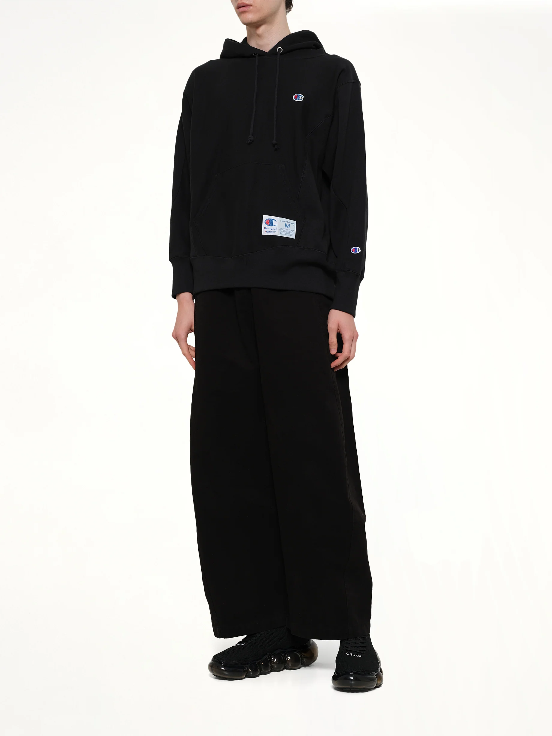 Champion x UC Hoodie in Black - Image 4