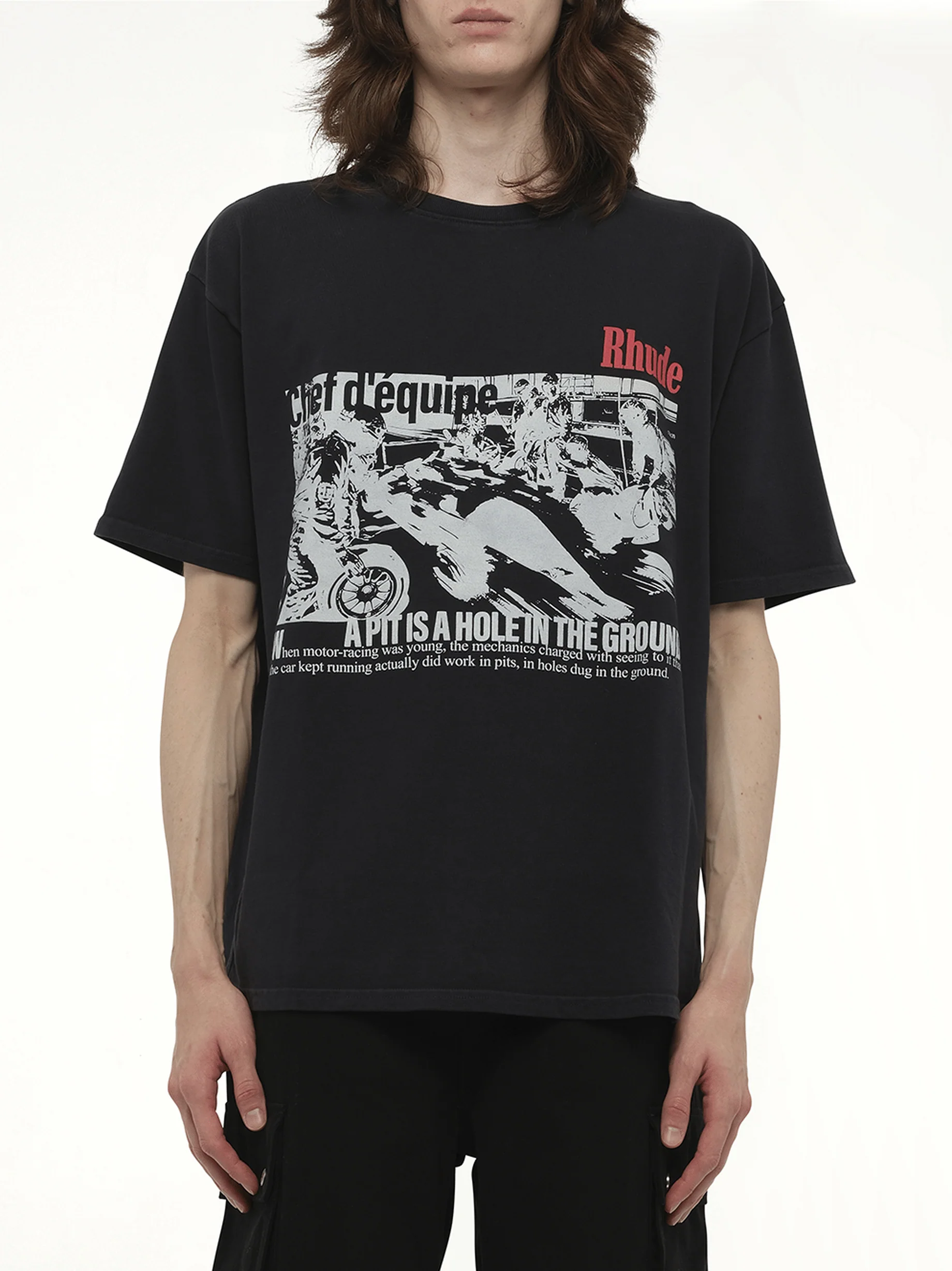 Champions Du Monde T-Shirt in Vintage Black