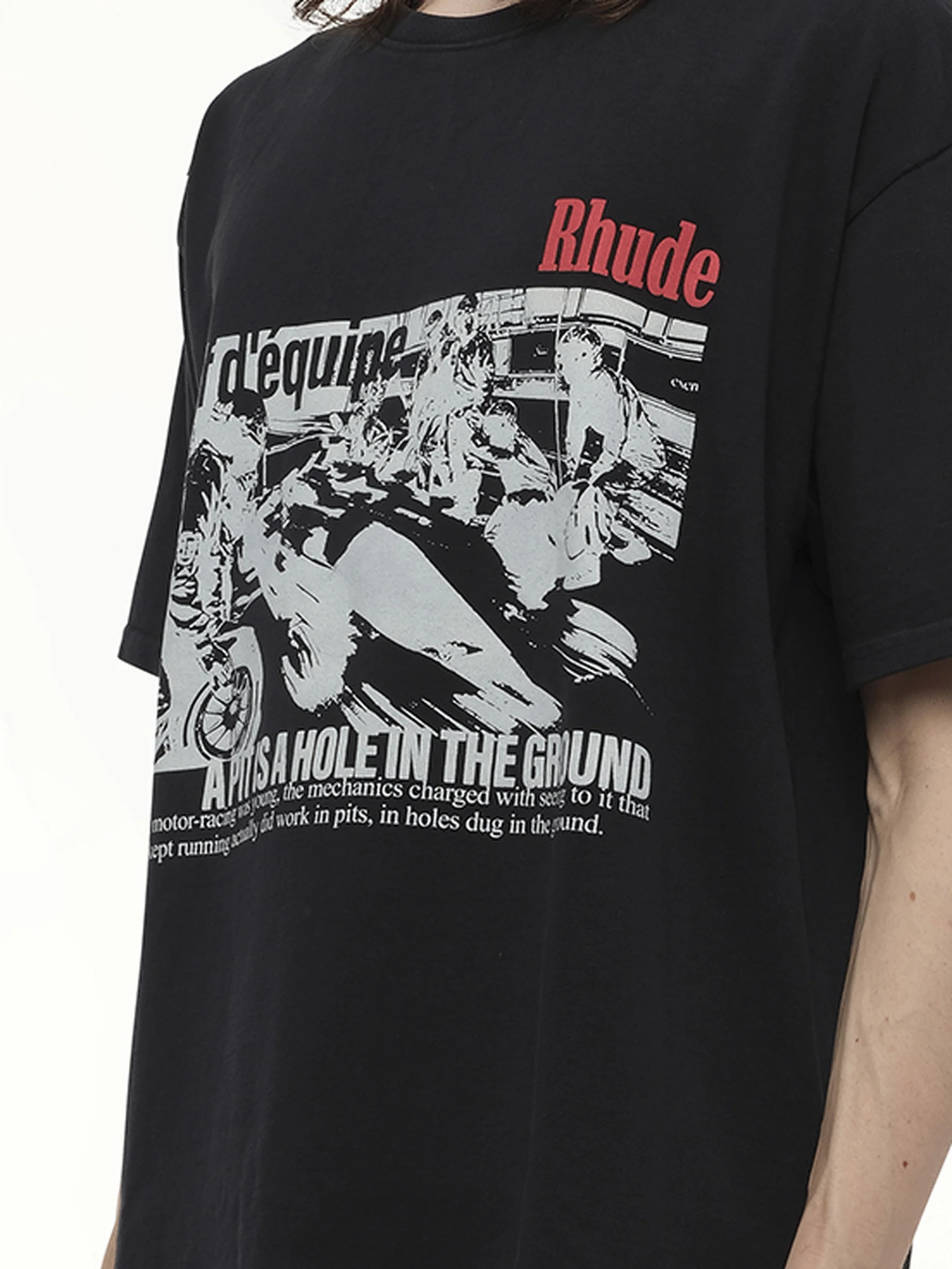 Champions Du Monde T-Shirt in Vintage Black - Image 3