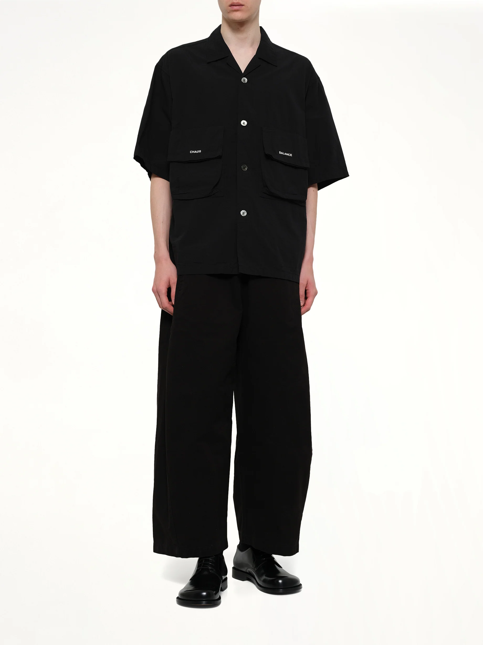 Chaos Balance Pocket Shirt in Black - Image 4