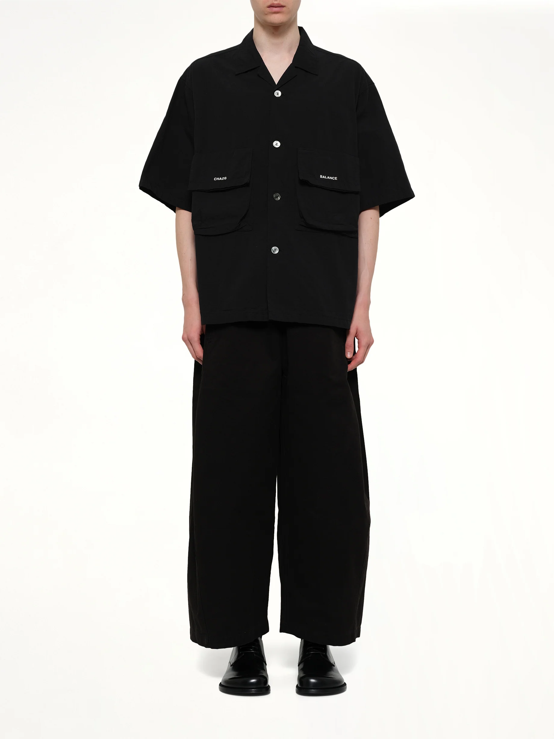 Chaos Balance Pocket Shirt in Black - Image 7