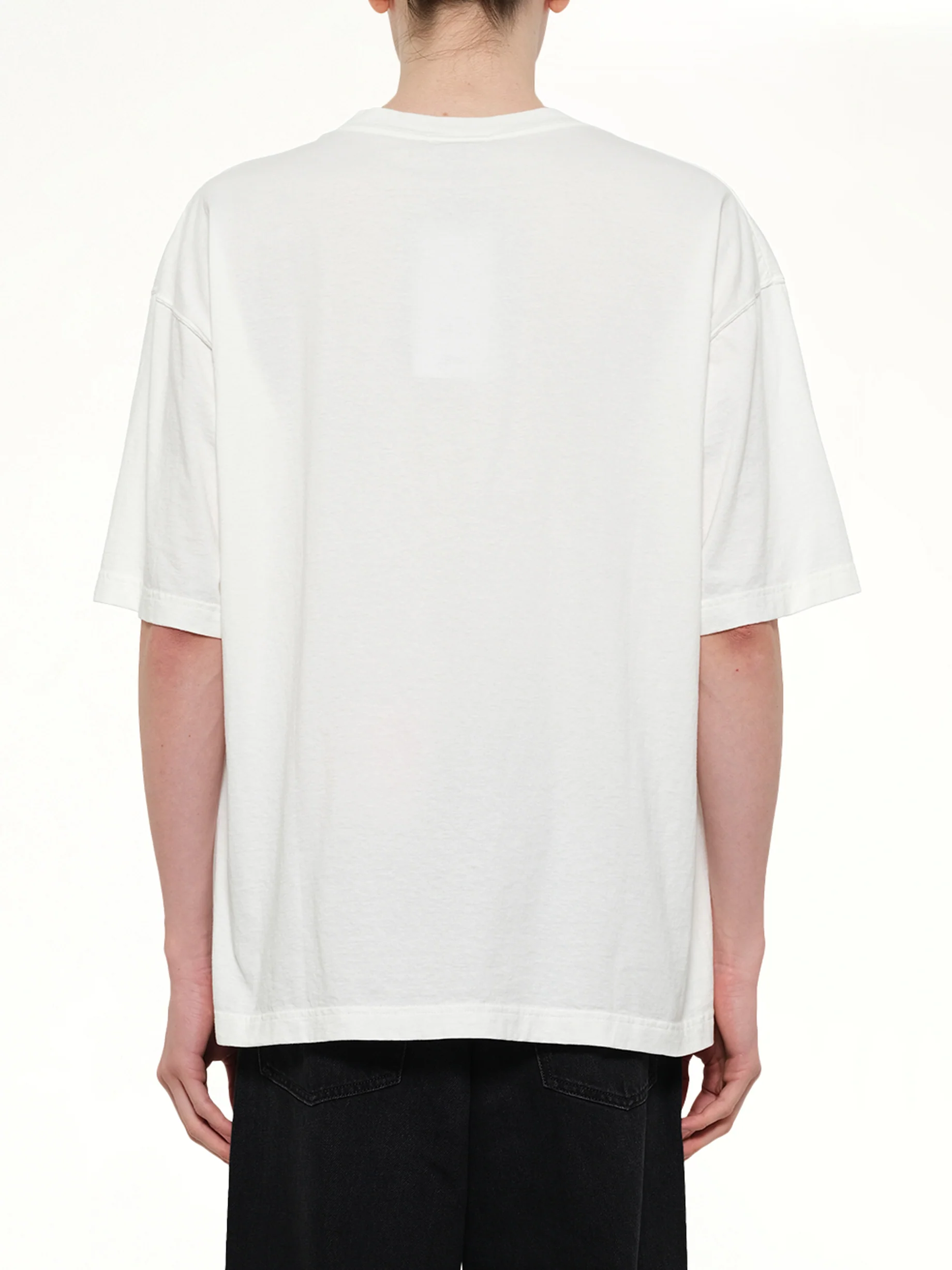 Chaos Balance Pocket T-Shirt in White - Image 5
