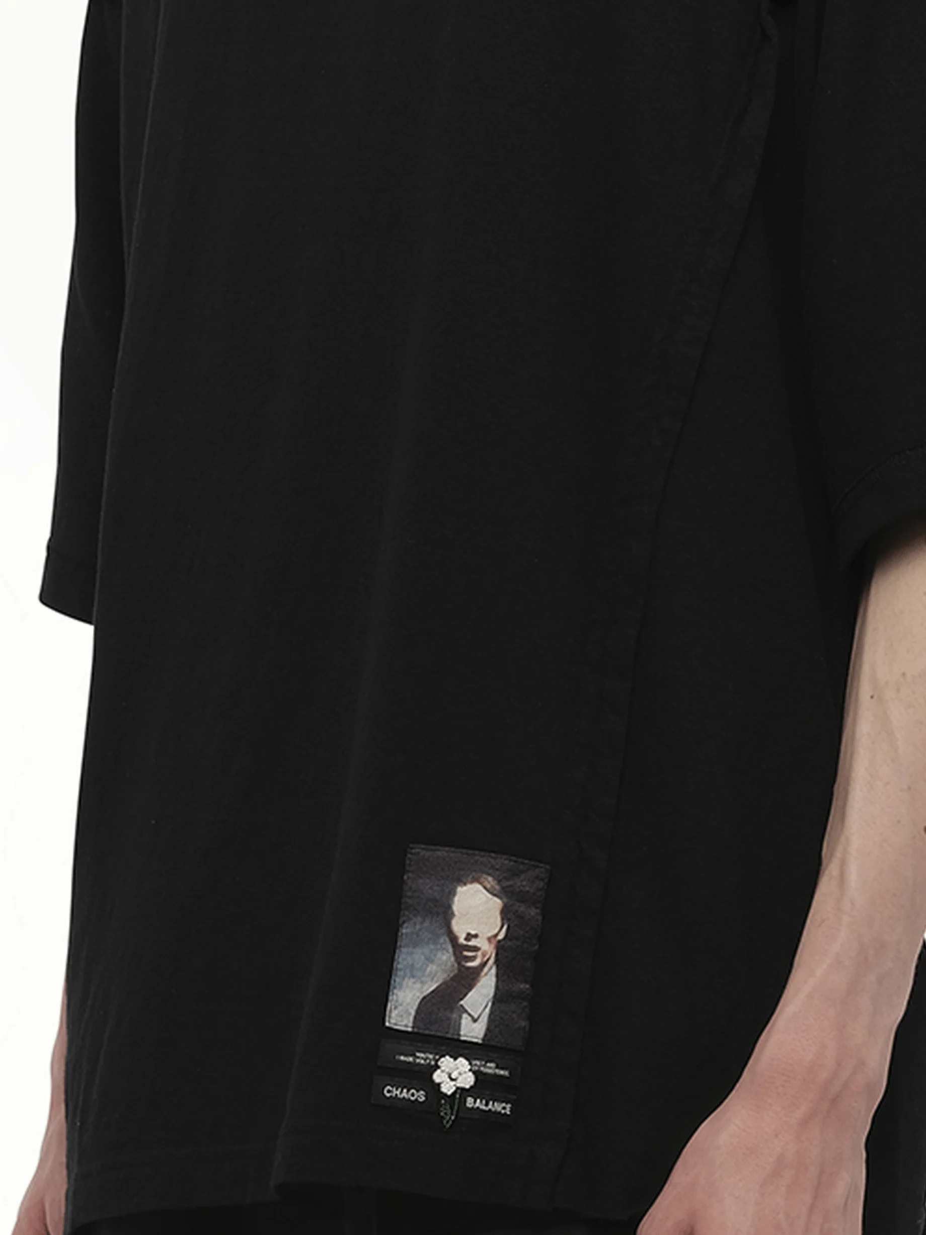 Chaos Balance T-Shirt in Black - Image 3