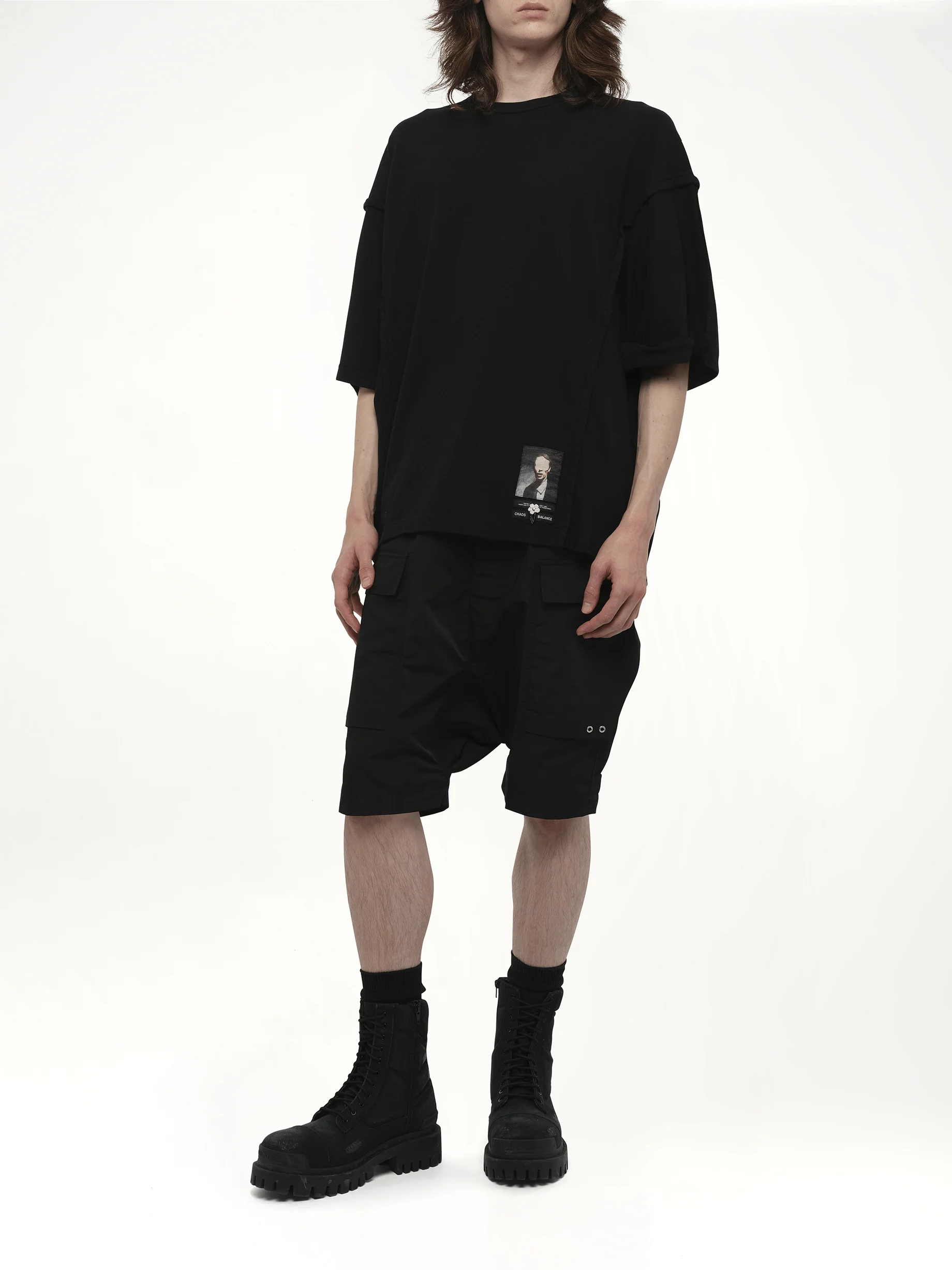 Chaos Balance T-Shirt in Black - Image 4