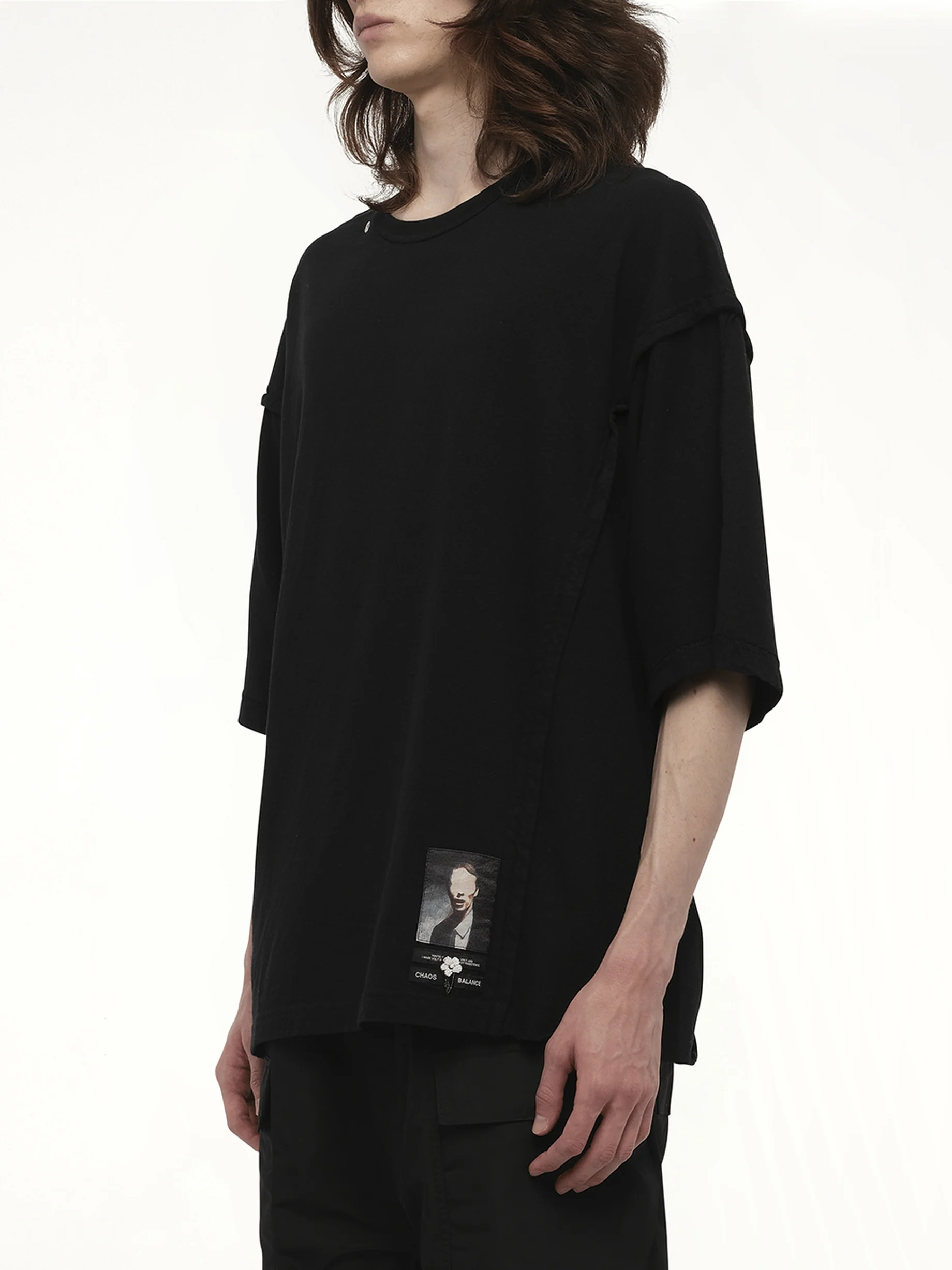 Chaos Balance T-Shirt in Black - Image 5