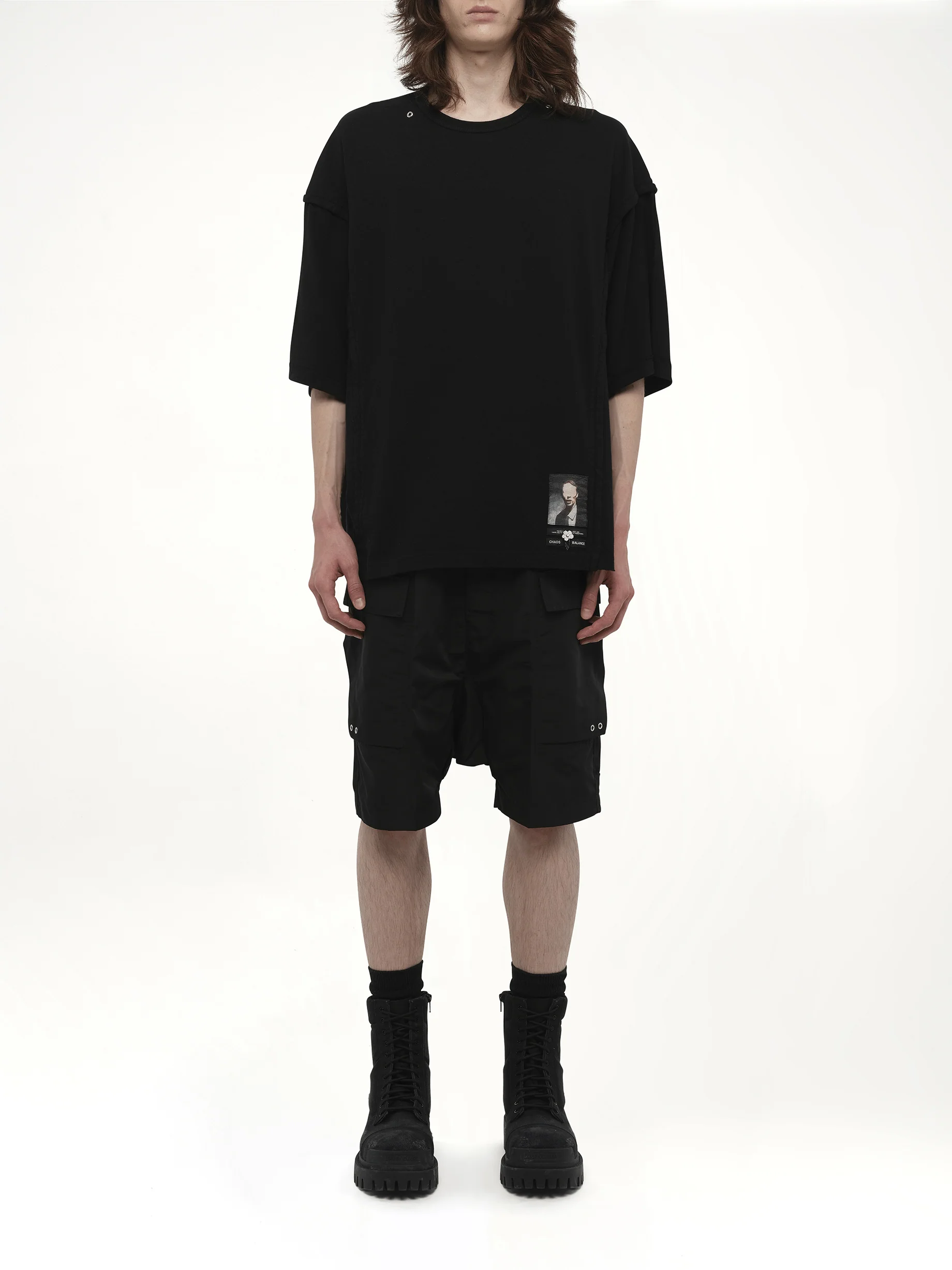 Chaos Balance T-Shirt in Black - Image 7