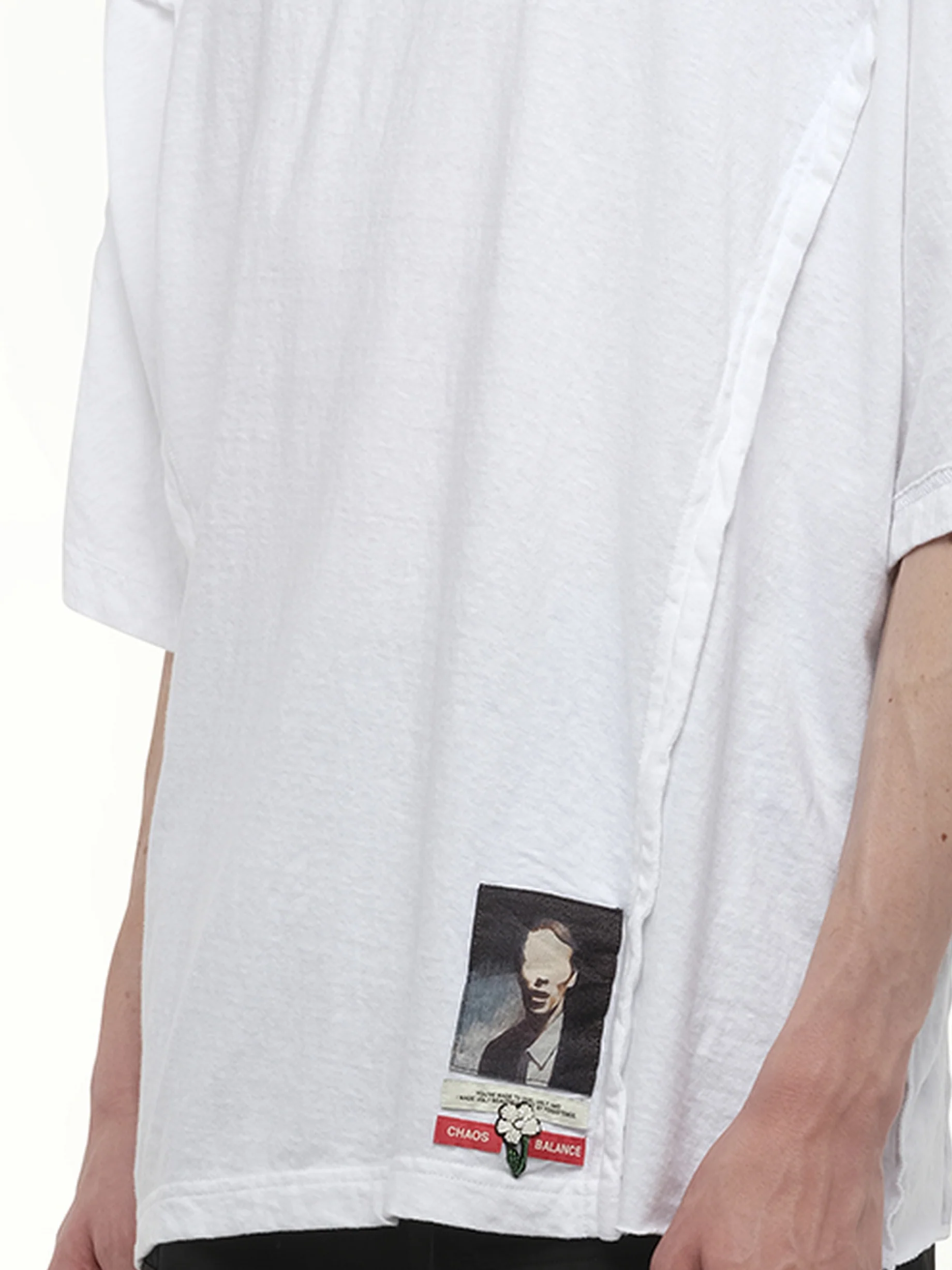 Chaos Balance T-Shirt in White - Image 3
