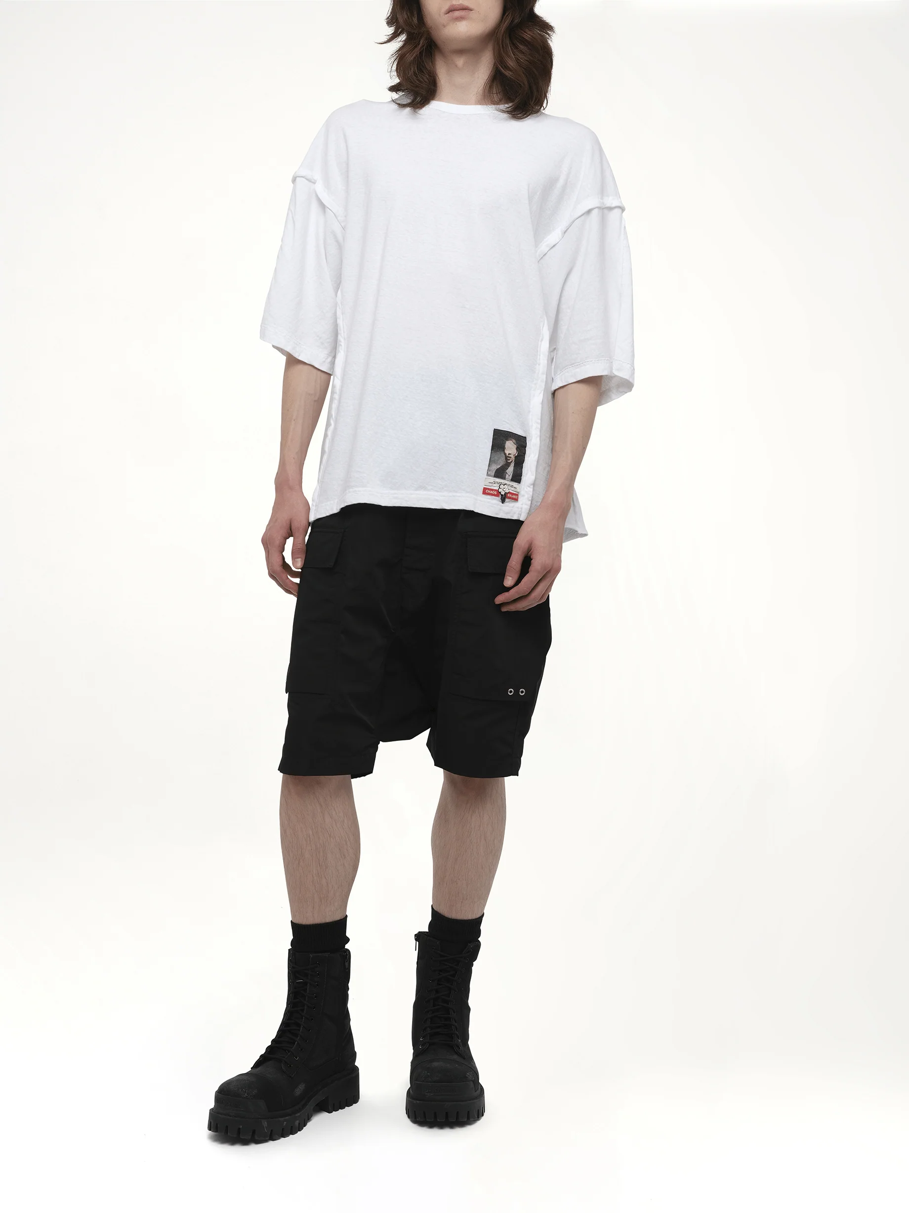 Chaos Balance T-Shirt in White - Image 4