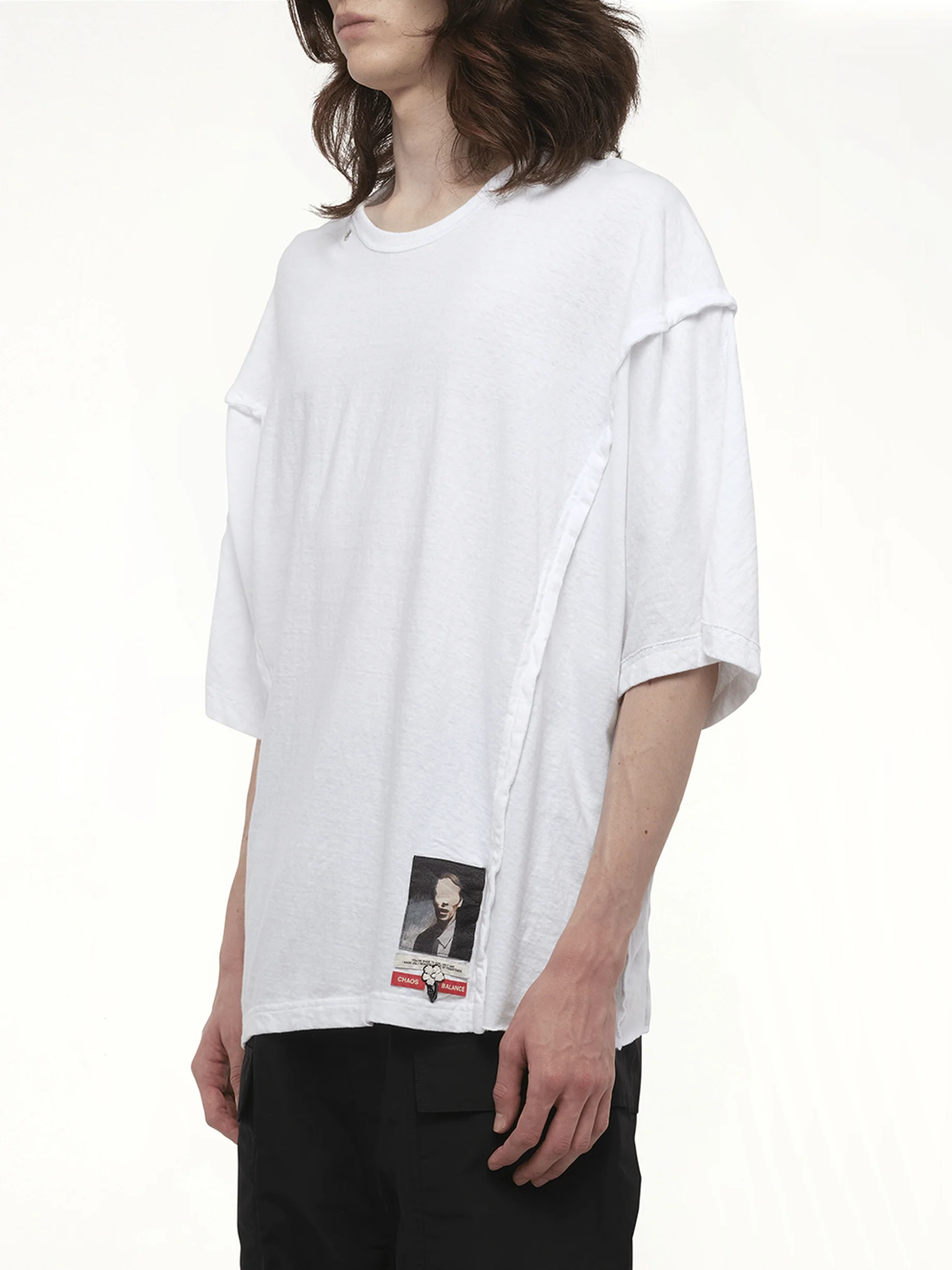 Chaos Balance T-Shirt in White - Image 5