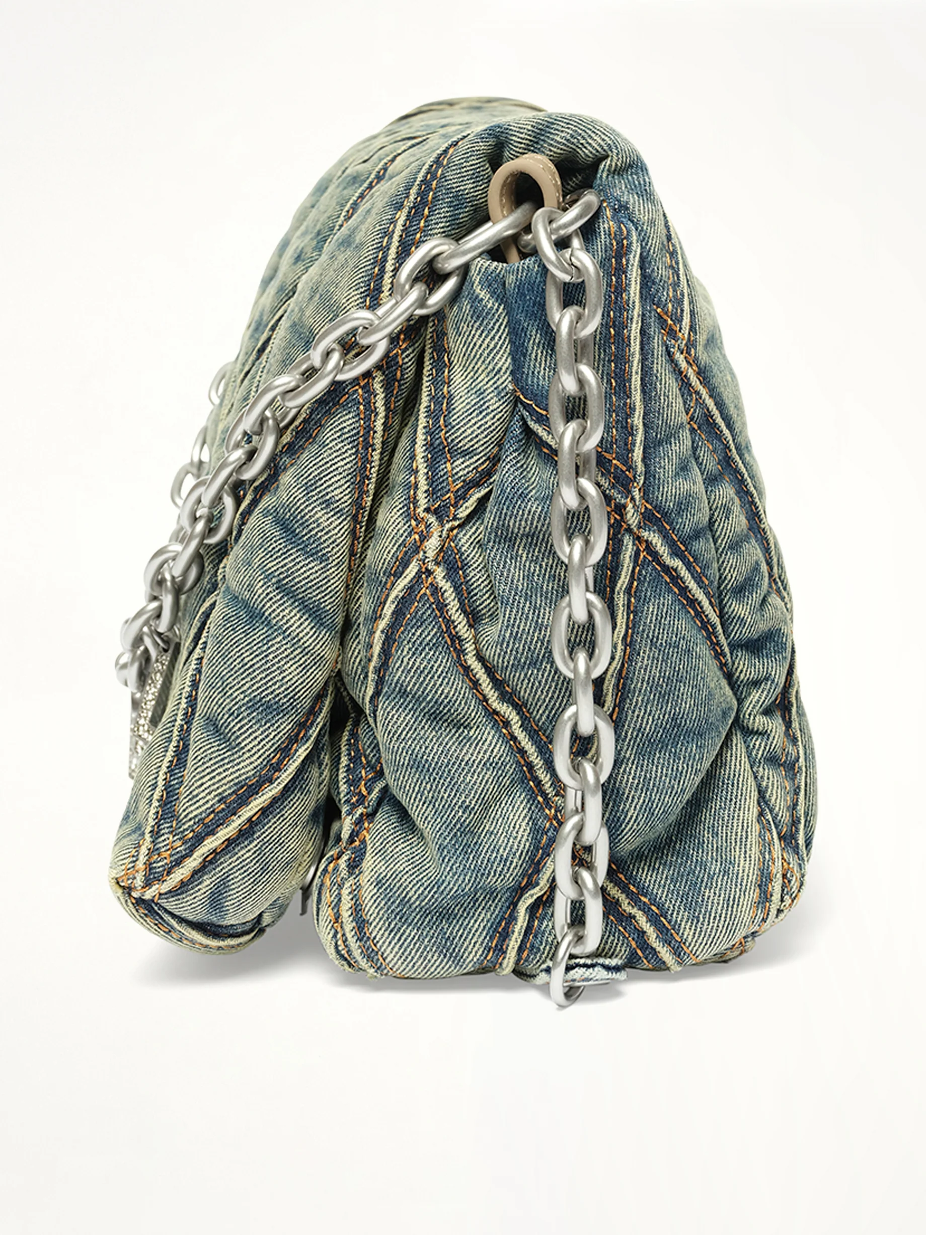 CHARM-D M Shoulder Bag in Dark Blue - Image 3