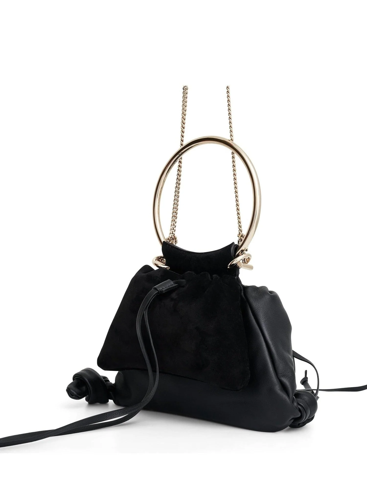 Chloe Arlene Pouch in Black - Image 4