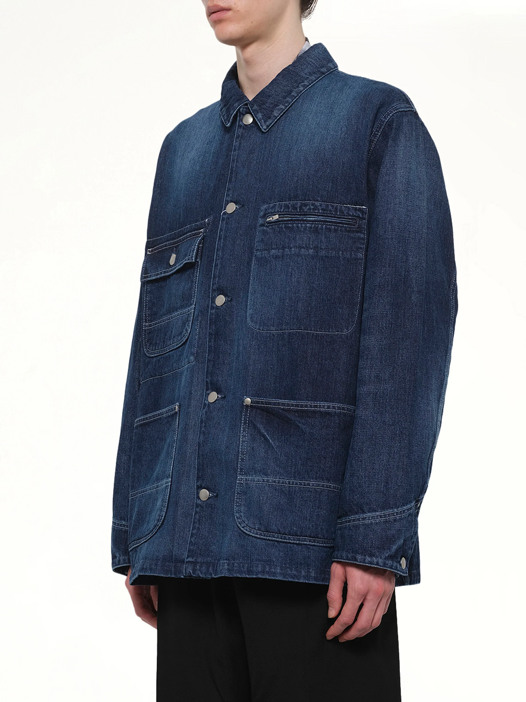 Chore Jacket in Bleached - Image 3