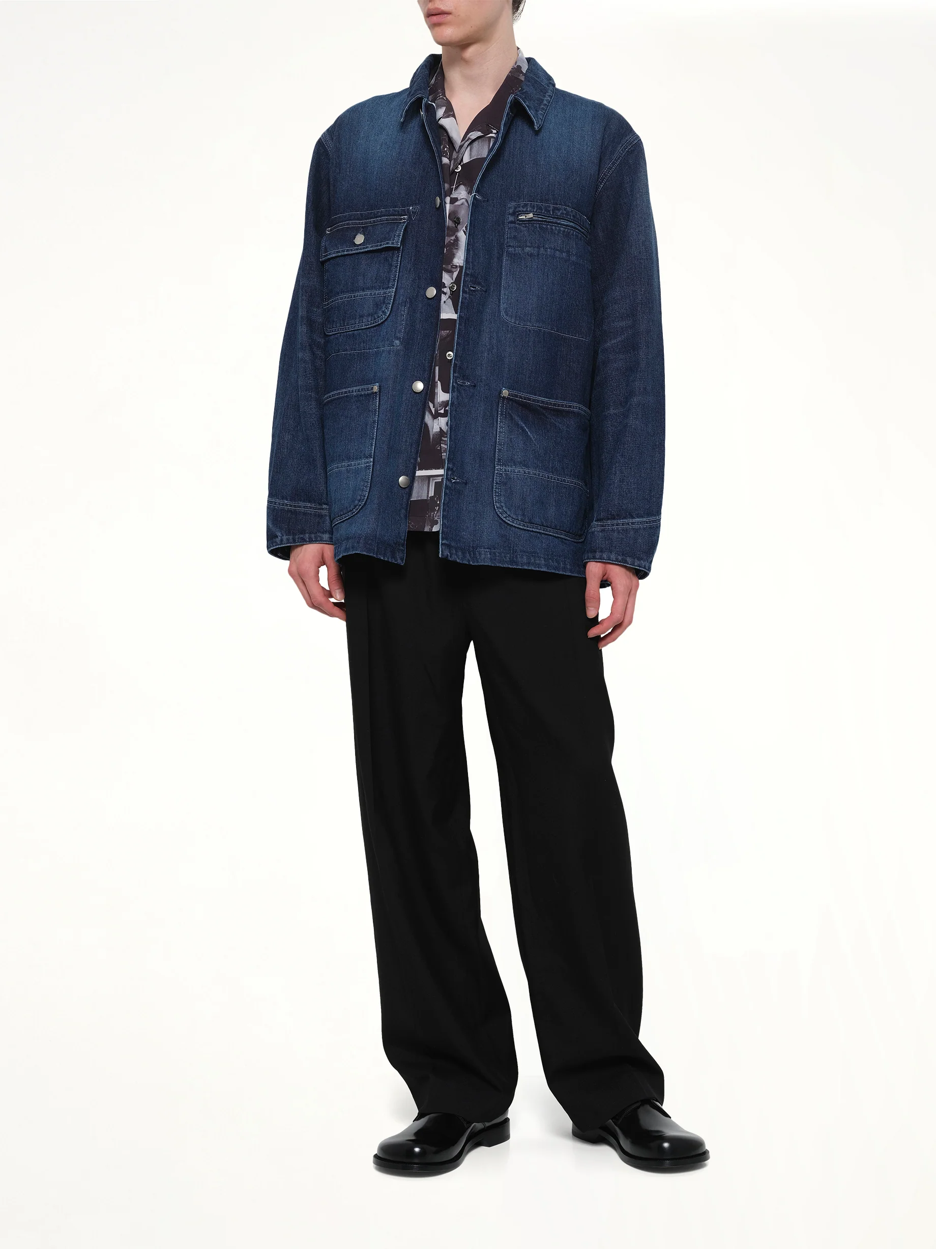 Chore Jacket in Bleached - Image 4
