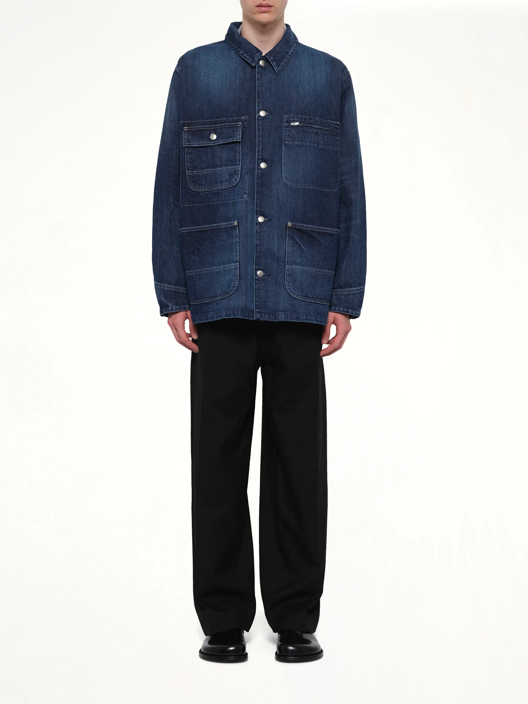 Chore Jacket in Bleached - Image 7
