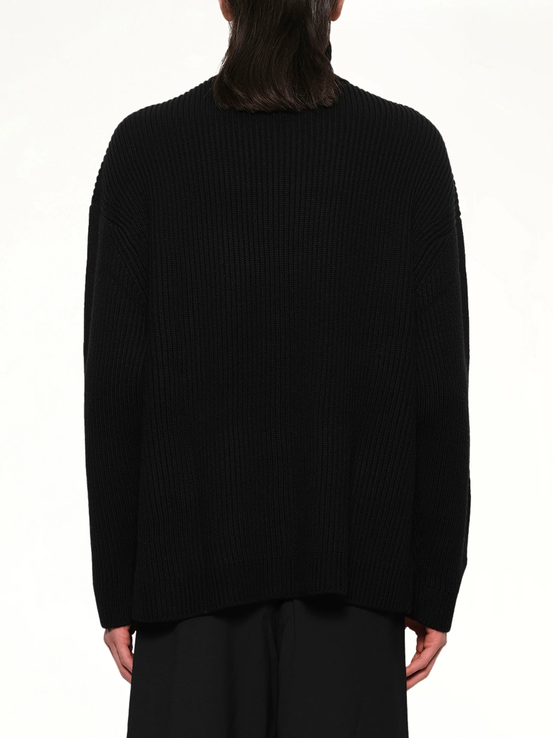 Chunky Turtleneck in Black - Image 5