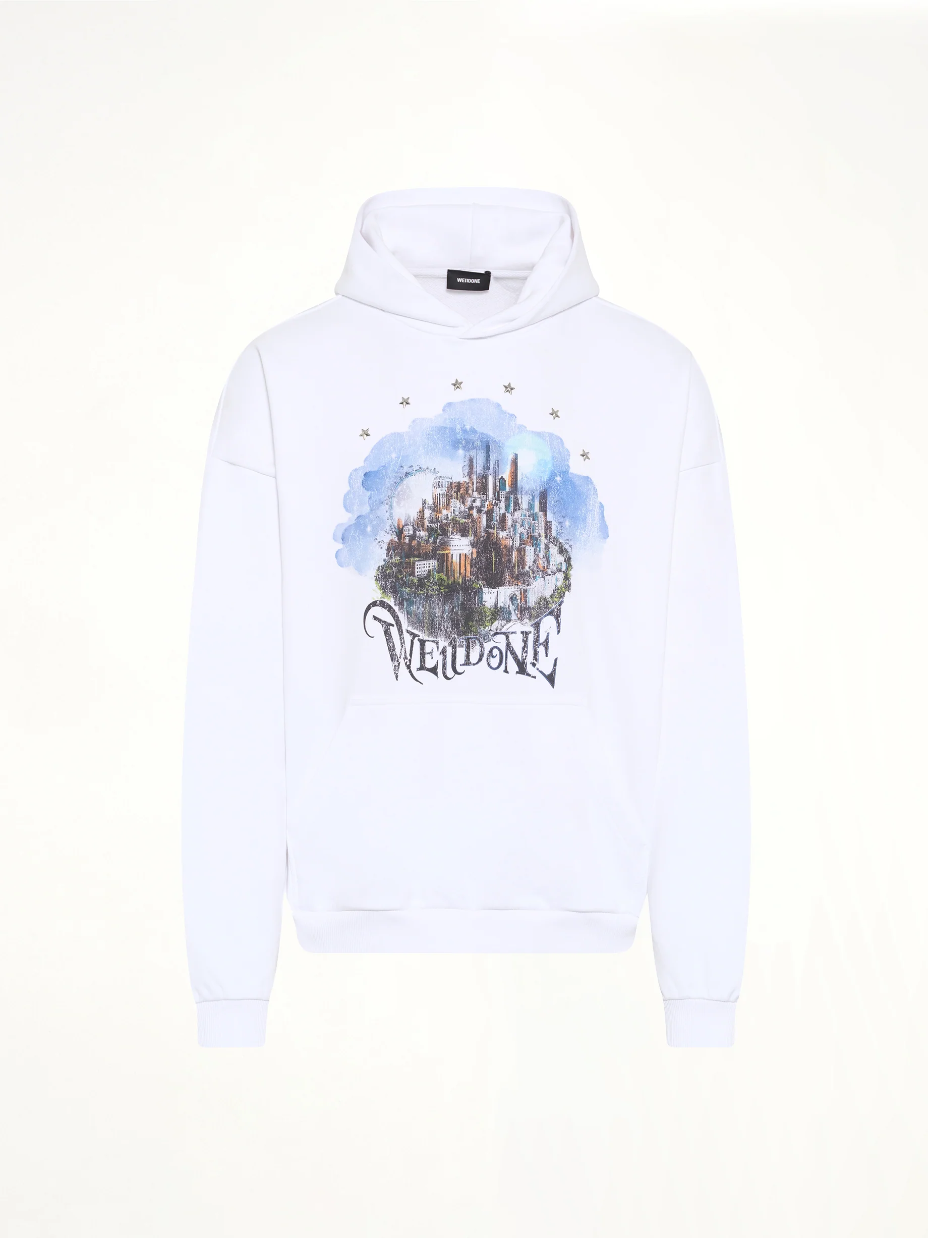 City Hoodie in White - Image 2