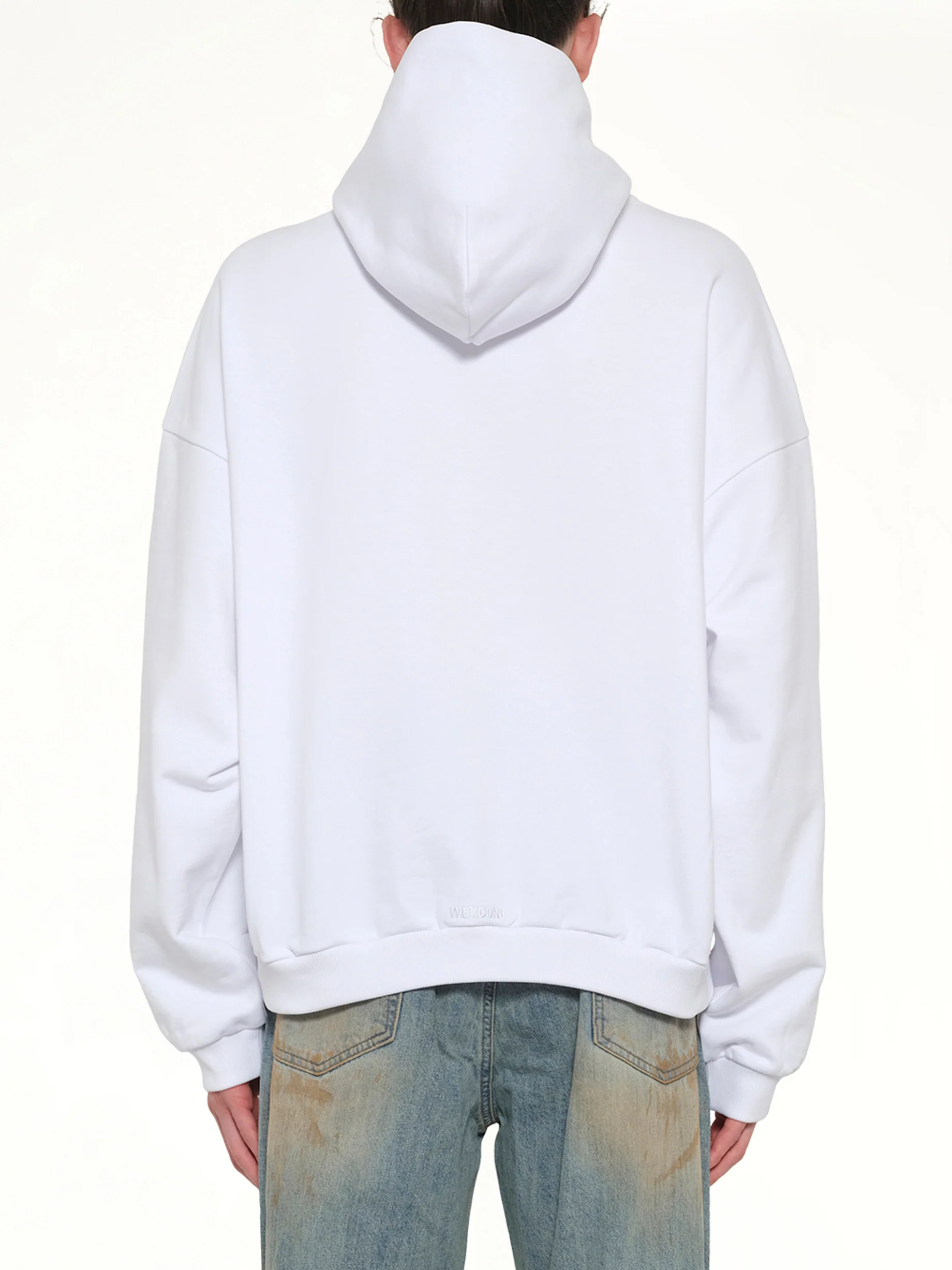 City Hoodie in White - Image 5