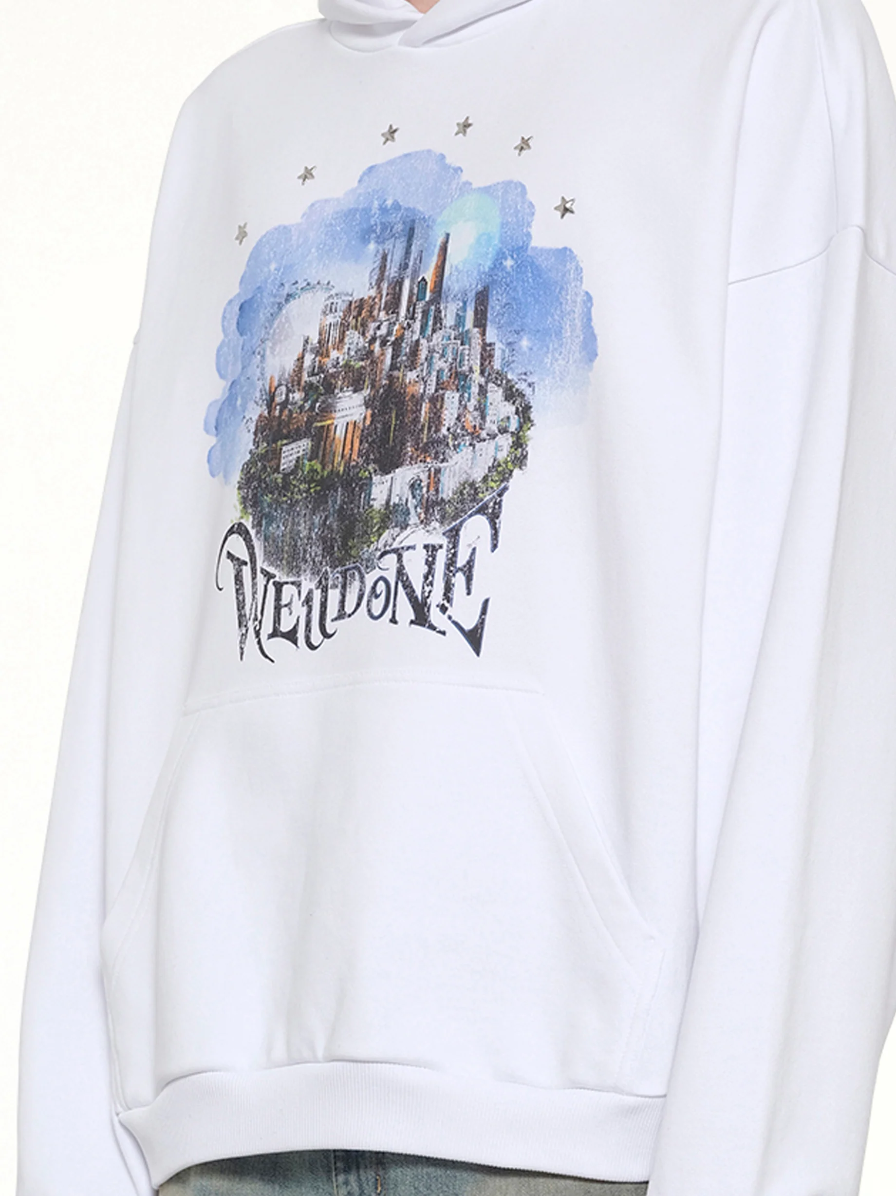 City Hoodie in White - Image 6