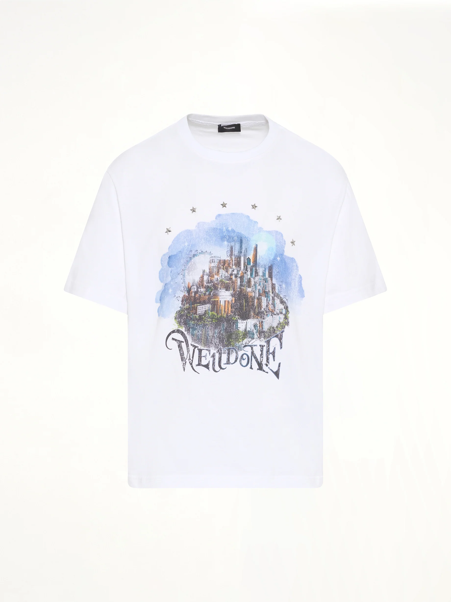 City Regular-Fit T-Shirt in White - Image 2