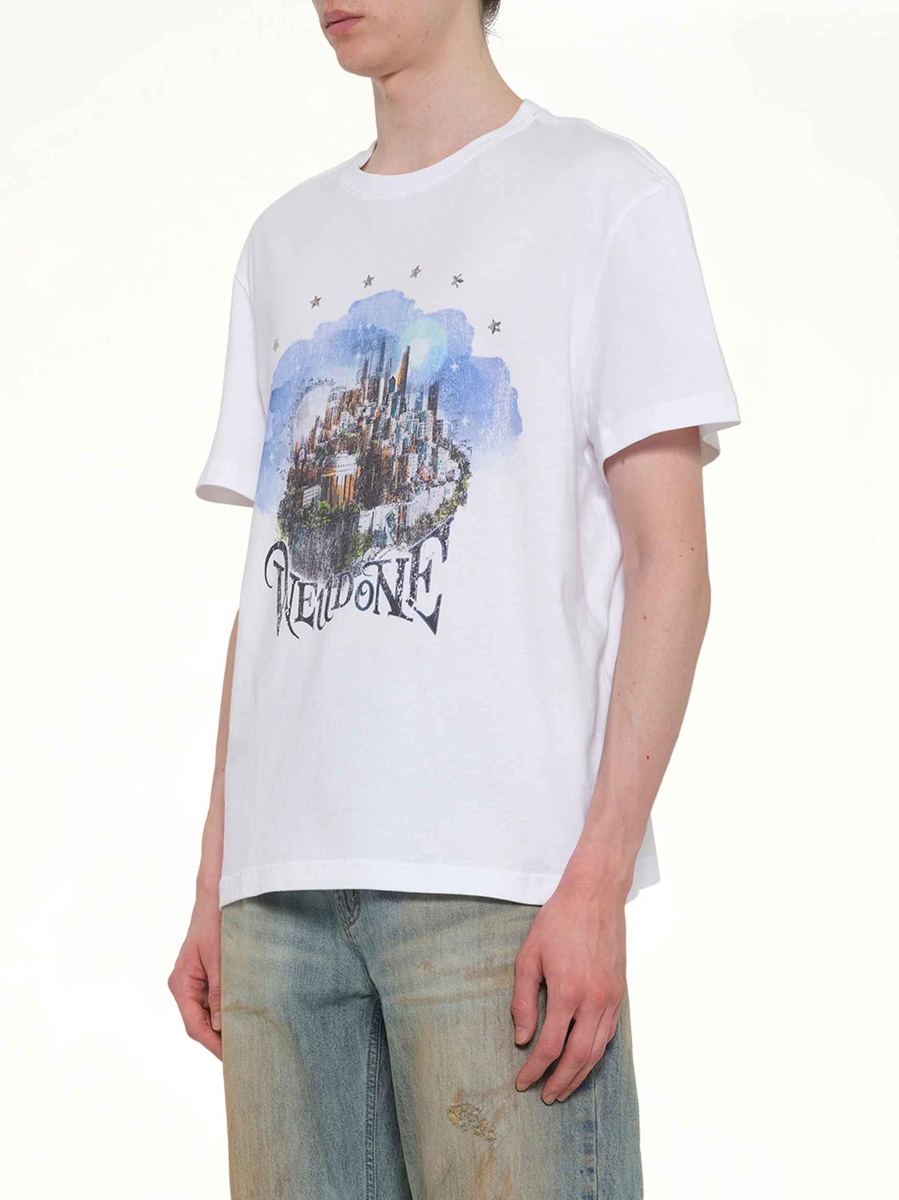 City Regular-Fit T-Shirt in White - Image 3