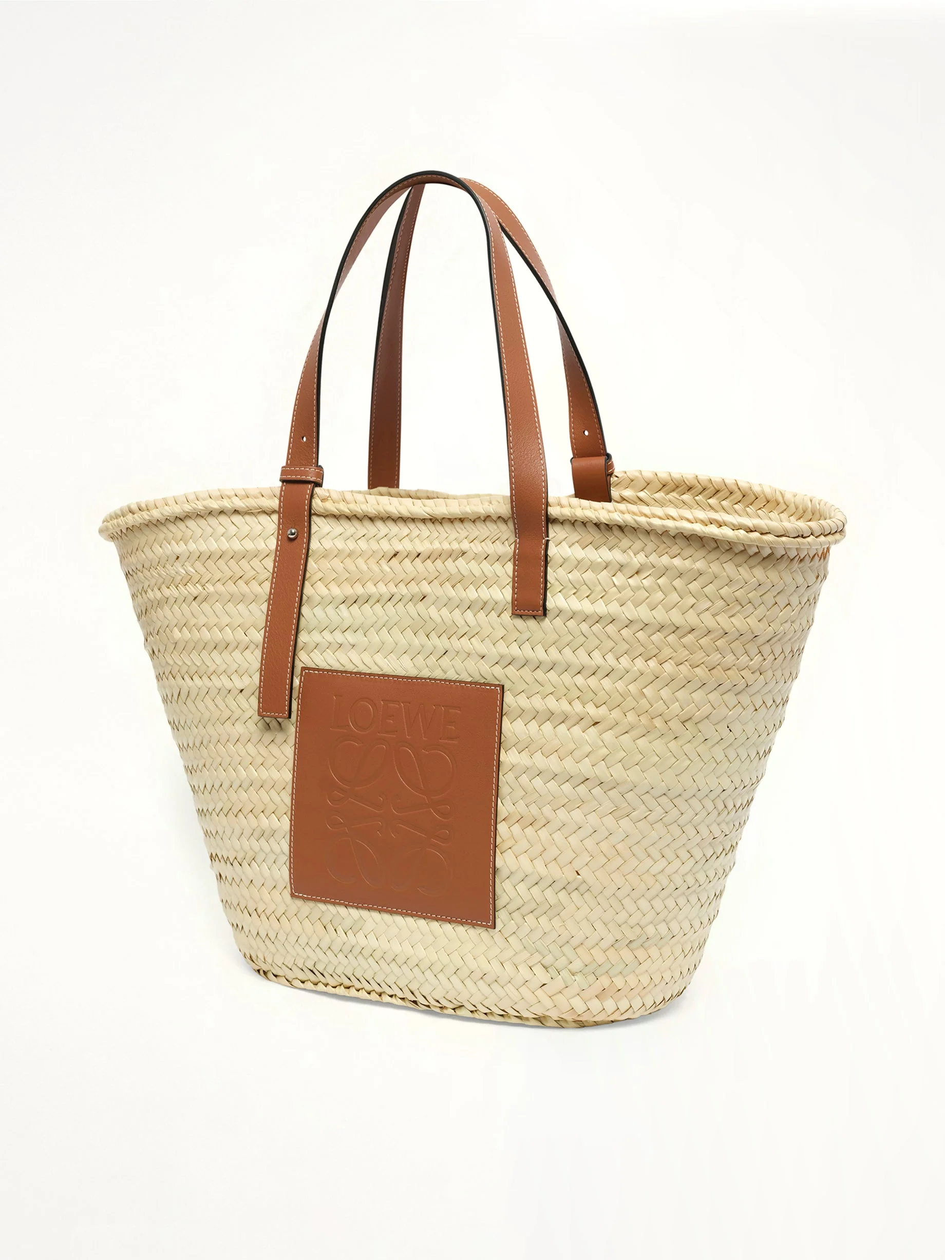 Classic Basket Large in Natural/Tan - Image 2