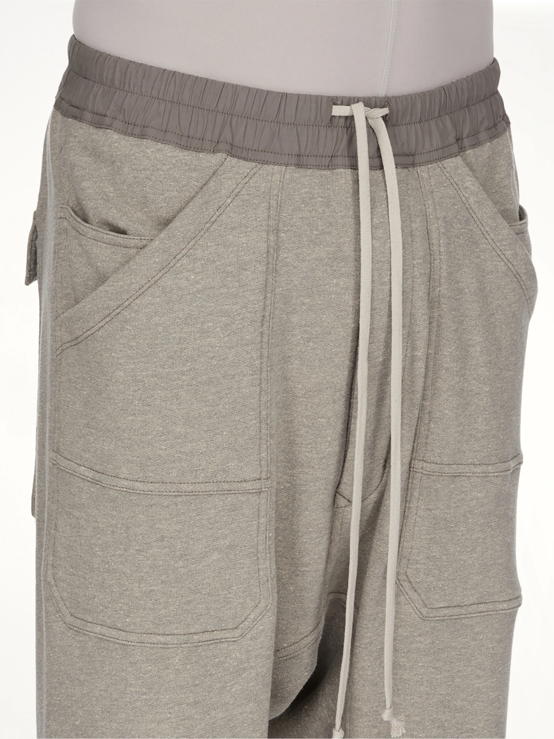 Classic Cargo Drawstring in Grey Melange - Image 6