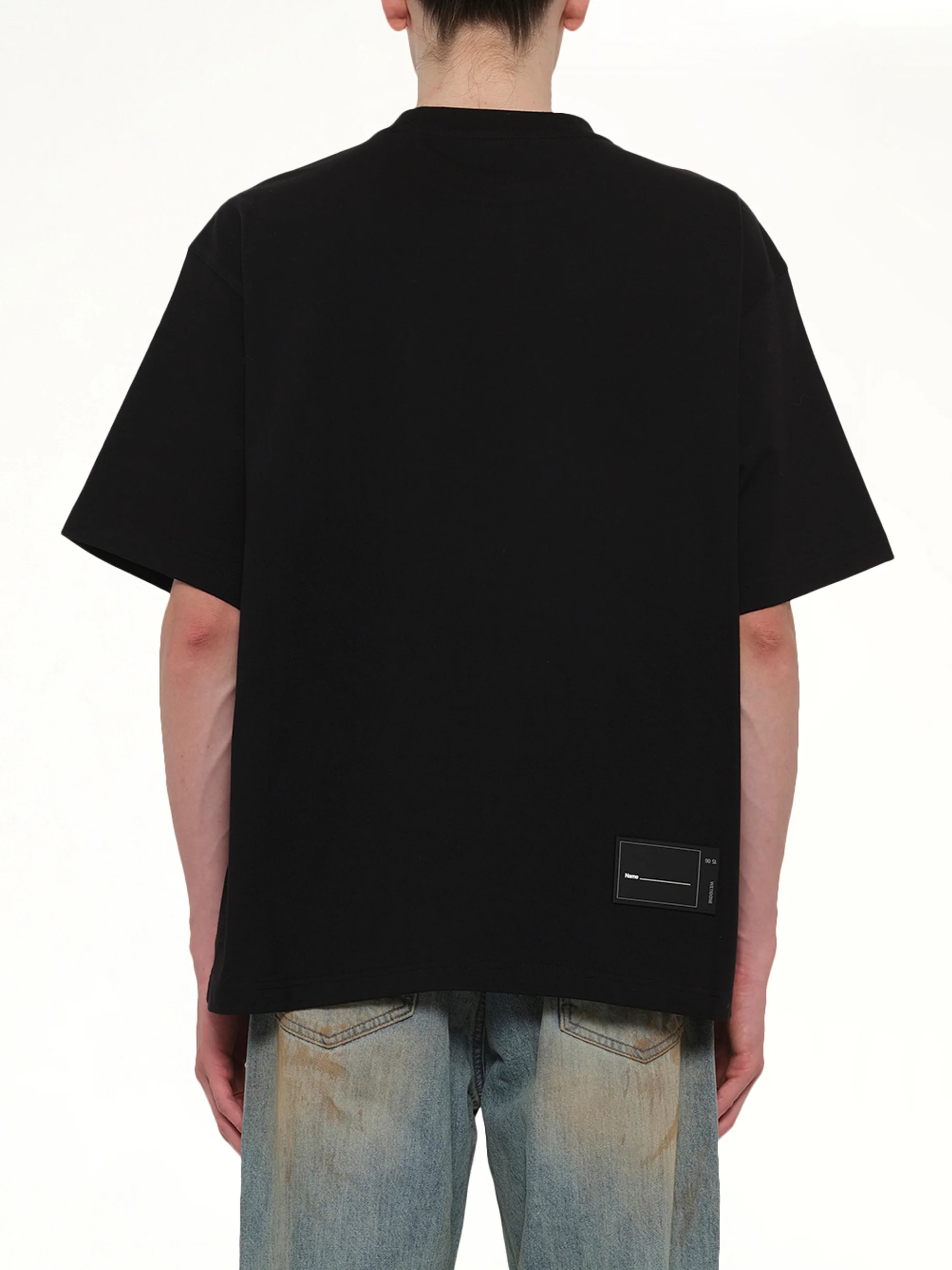 Classic Front Logo T-Shirt in Black - Image 5