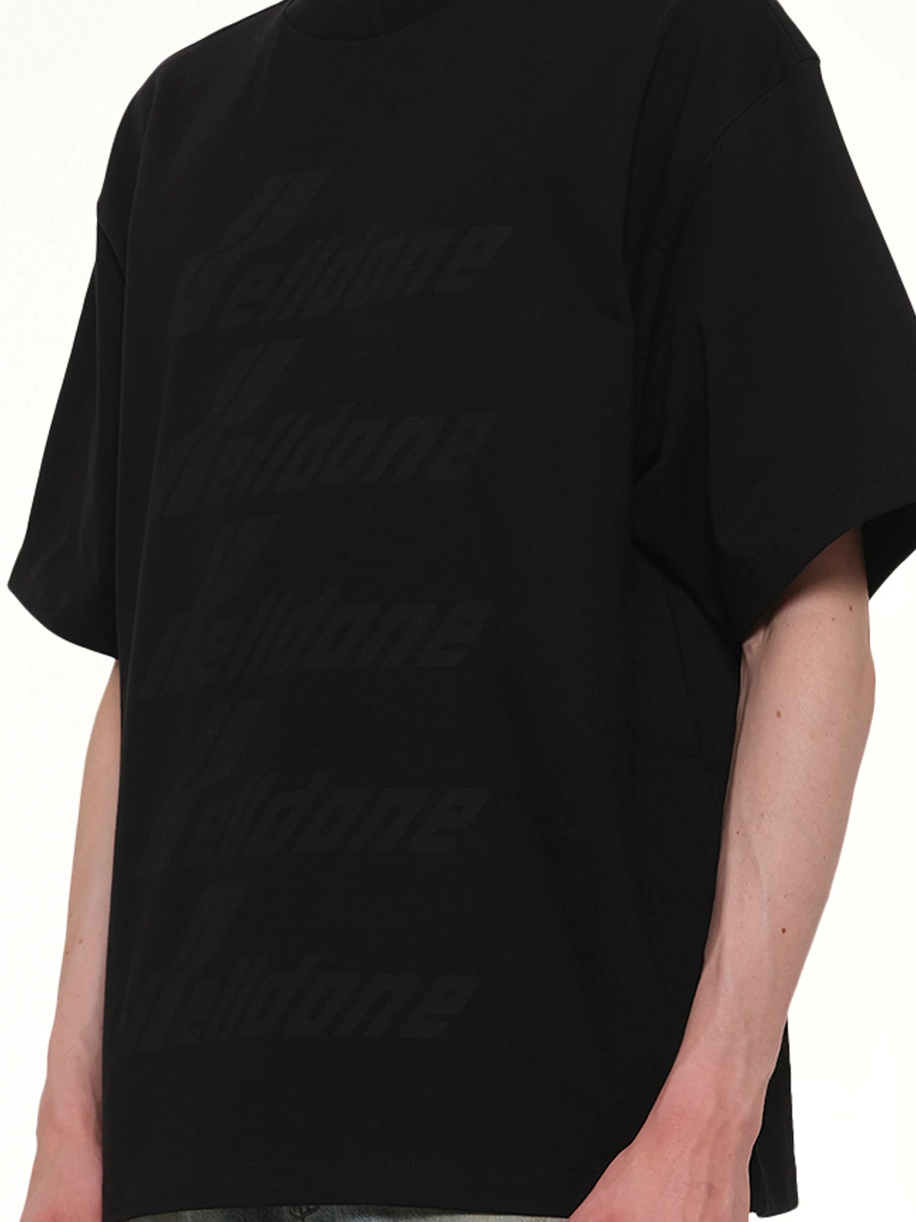 Classic Front Logo T-Shirt in Black - Image 6