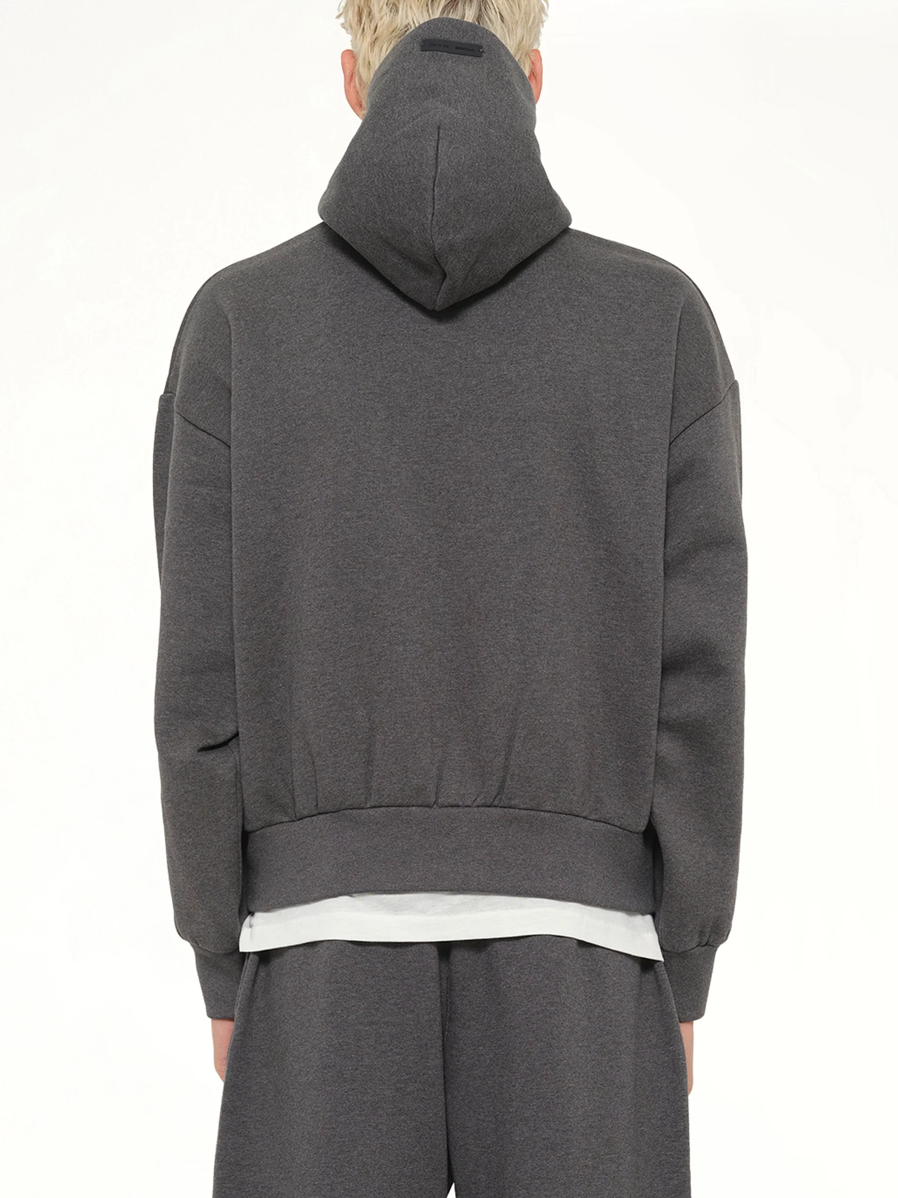 Classic Hoodie in Charcoal Heather - Image 5