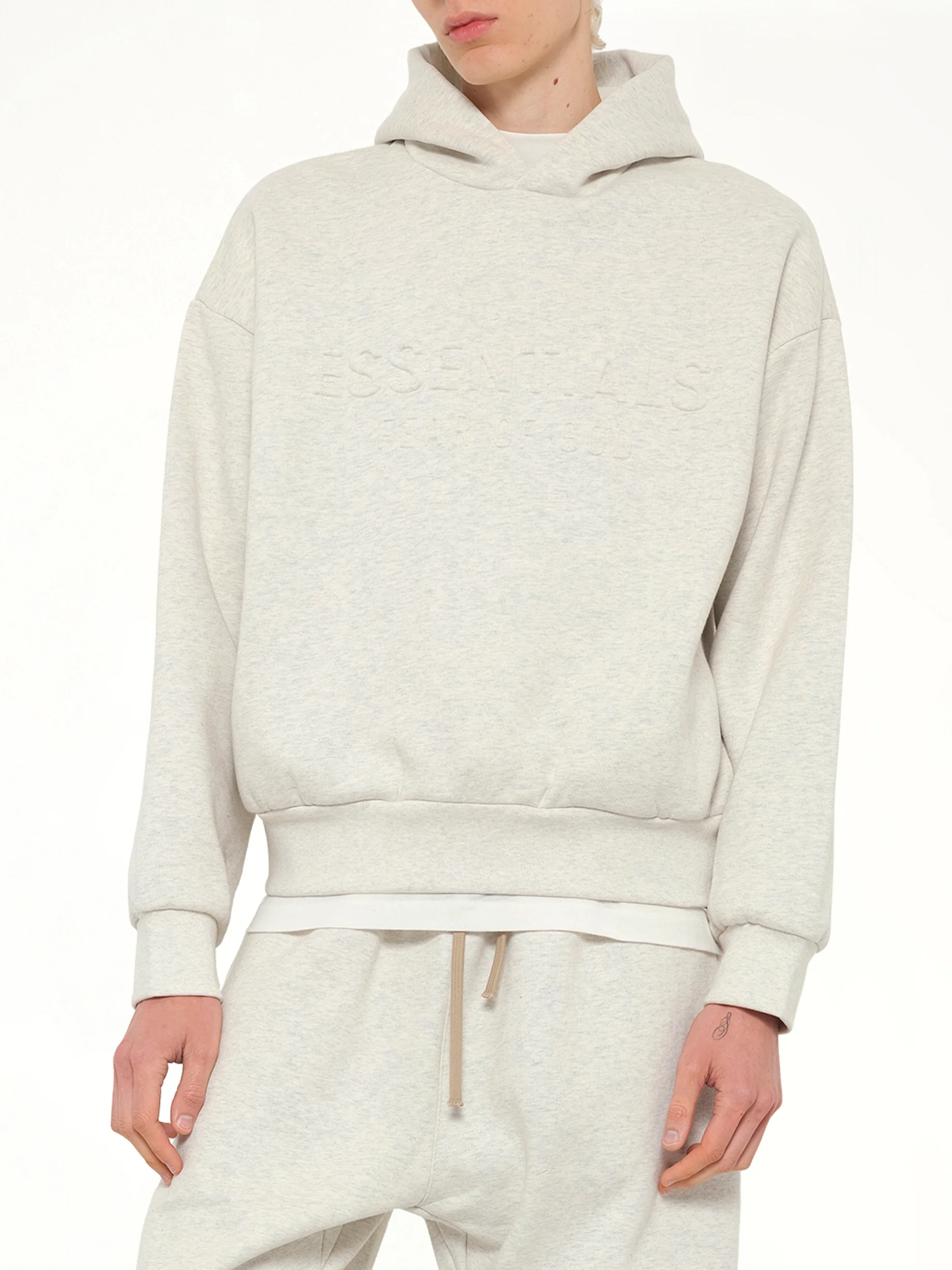 Classic Hoodie in Oatmeal Heather - Image 6