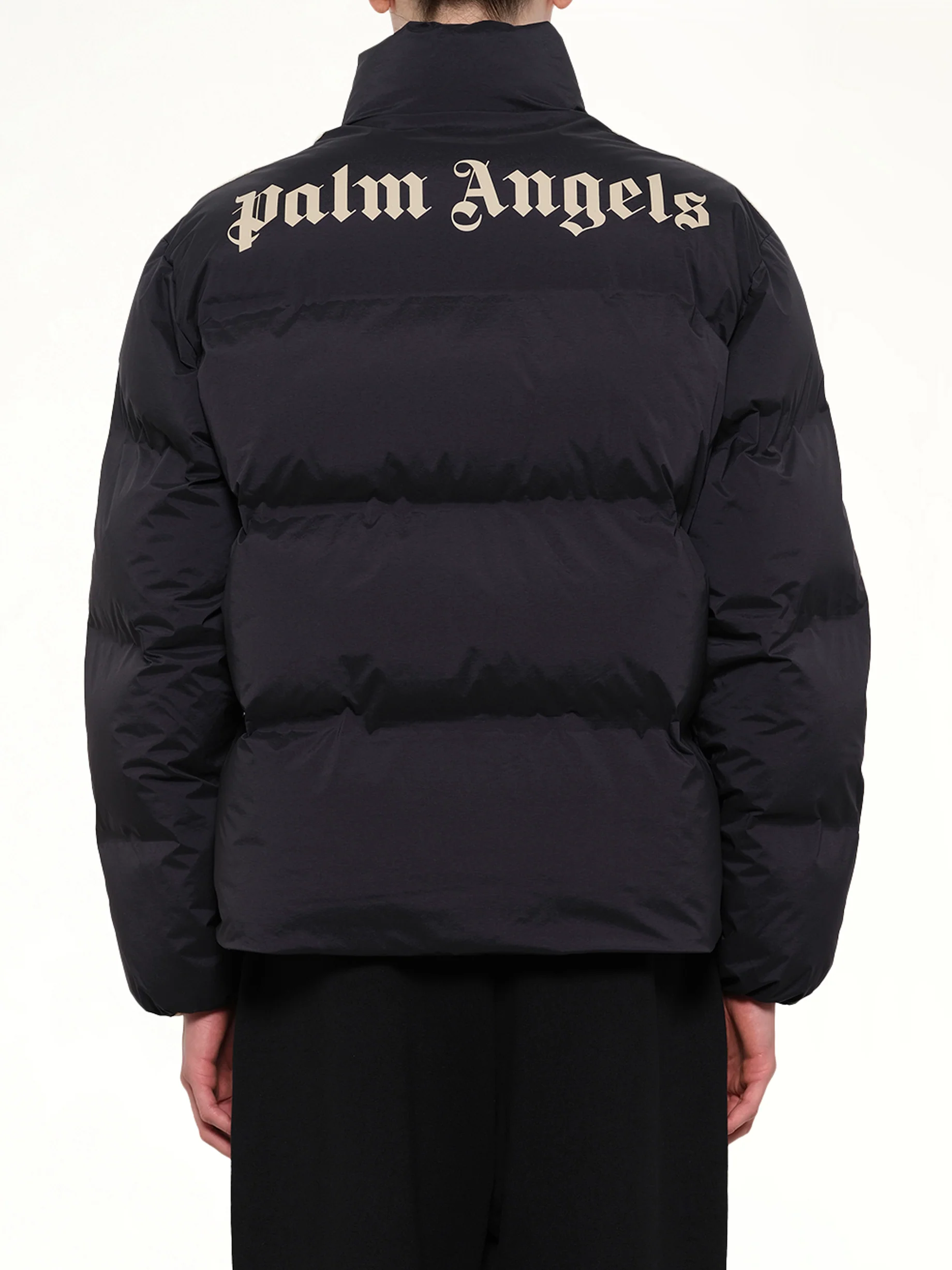 Classic Logo Track Down Jacket in Black/Tofu - Image 5