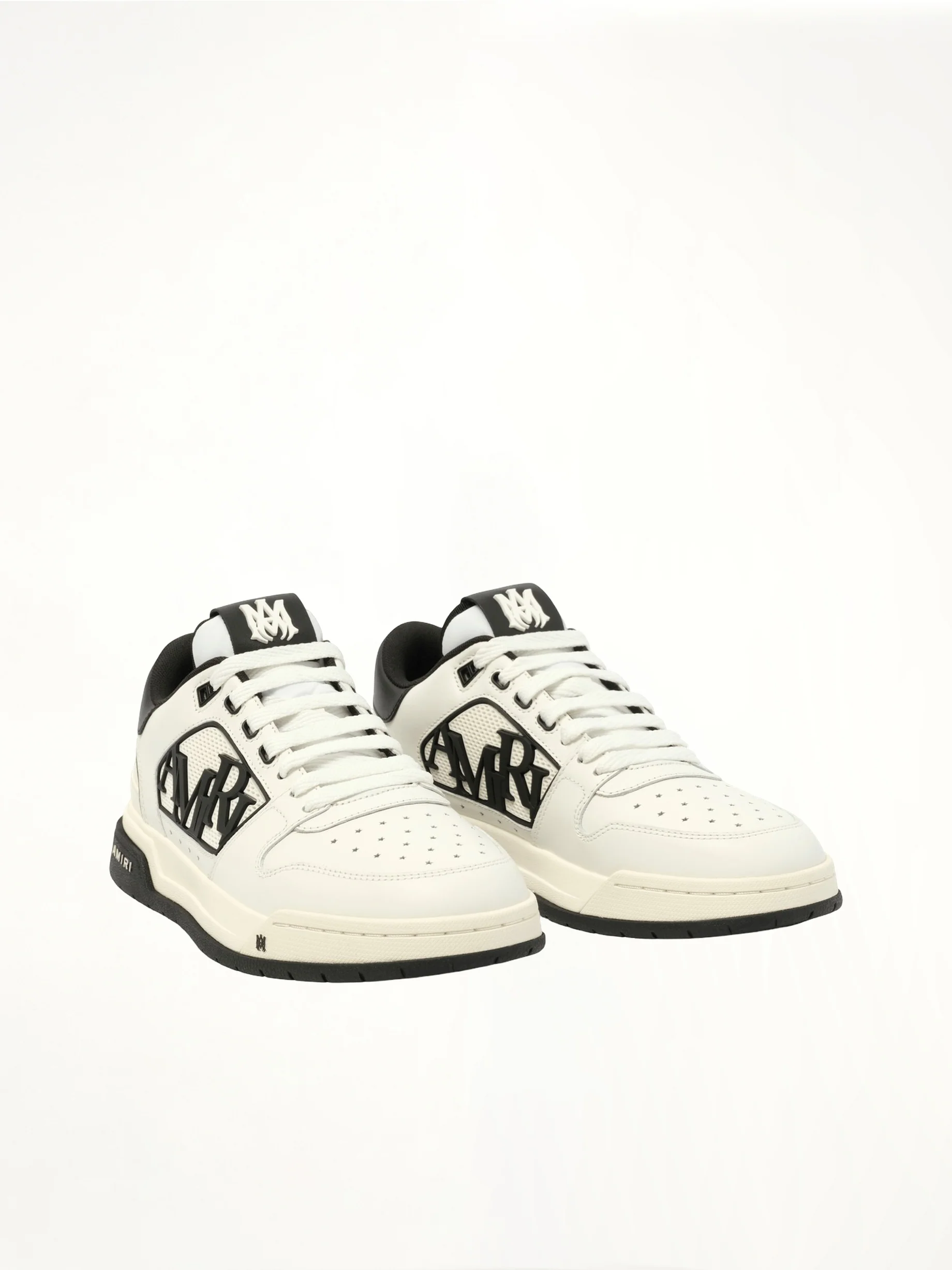 Classic Low Sneaker in White/Black - Image 2