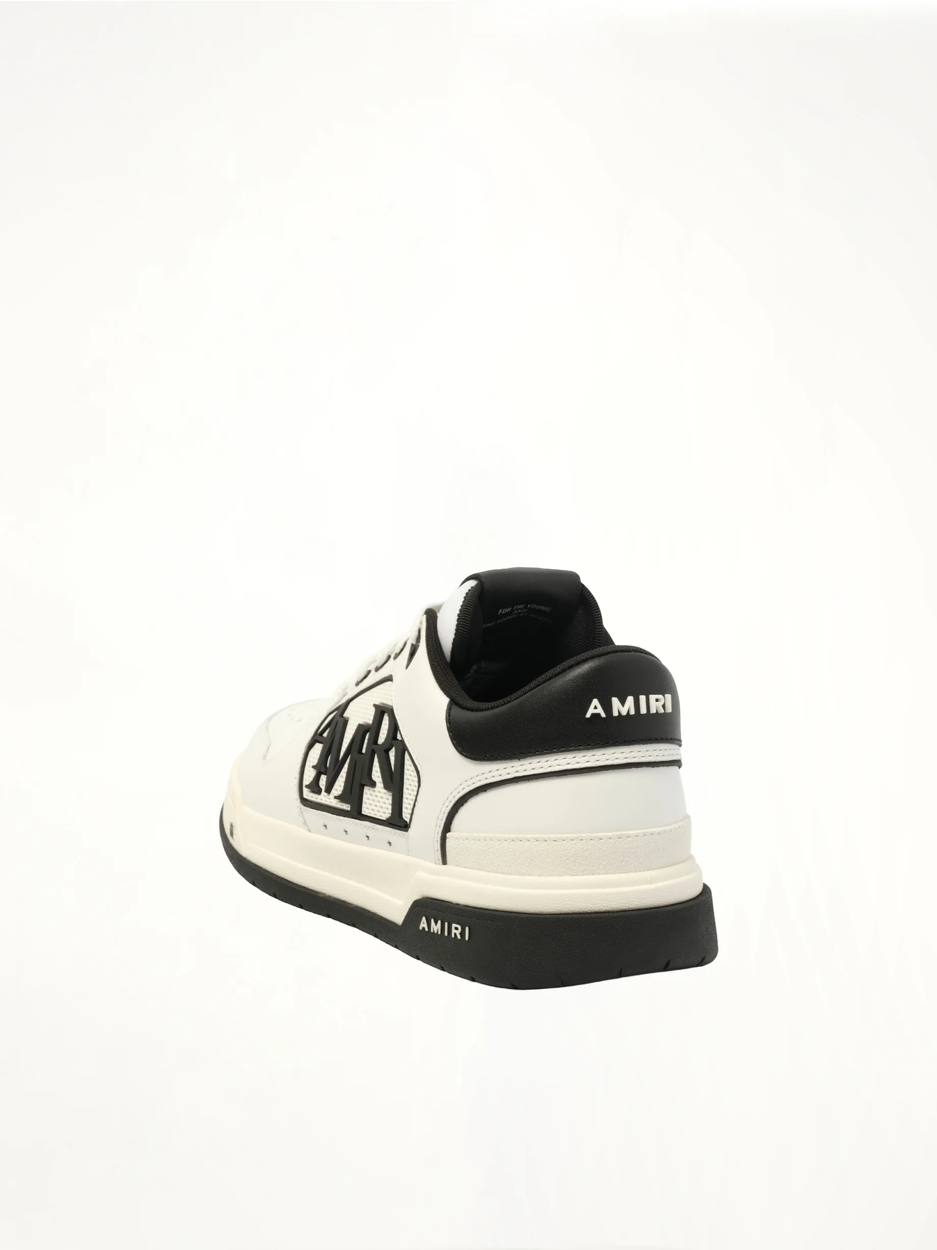 Classic Low Sneaker in White/Black - Image 3