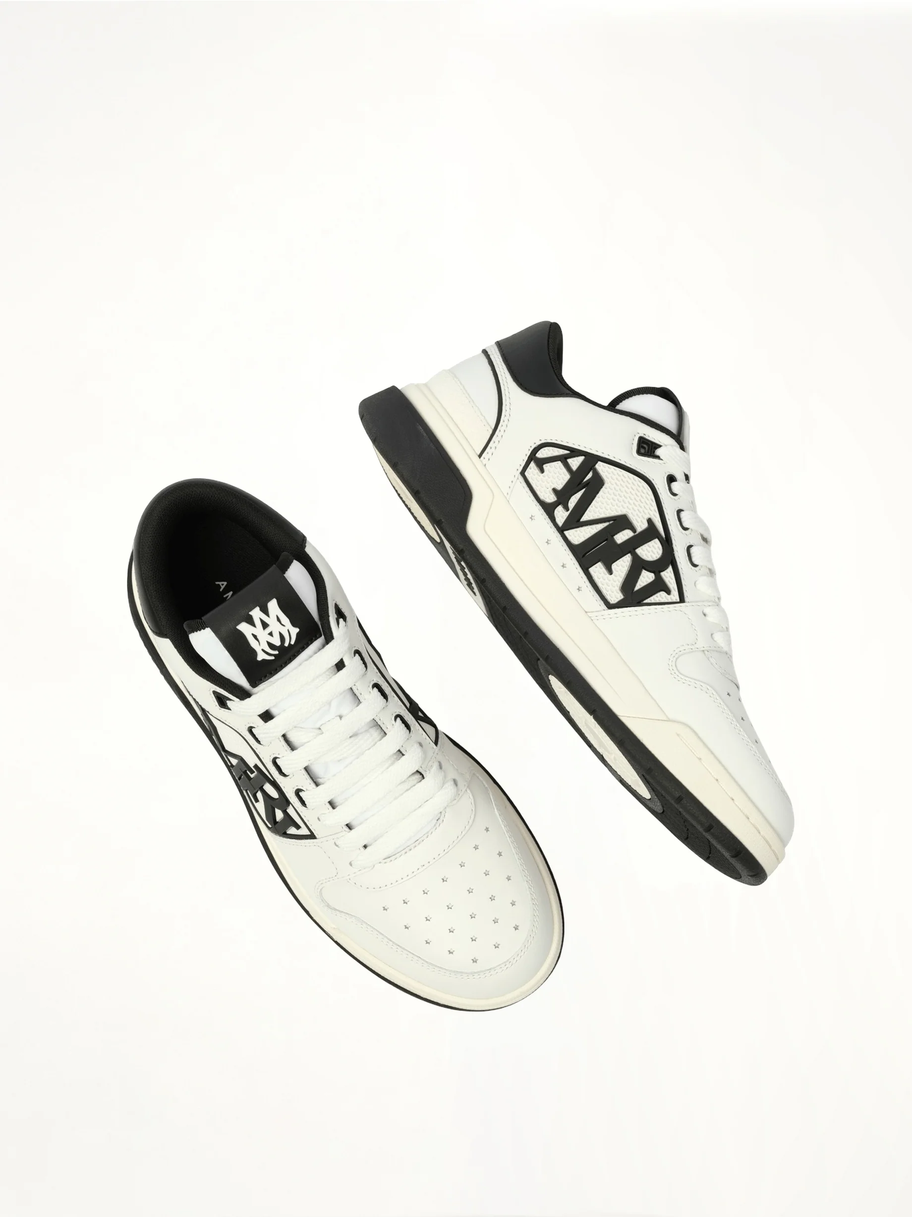 Classic Low Sneaker in White/Black - Image 4