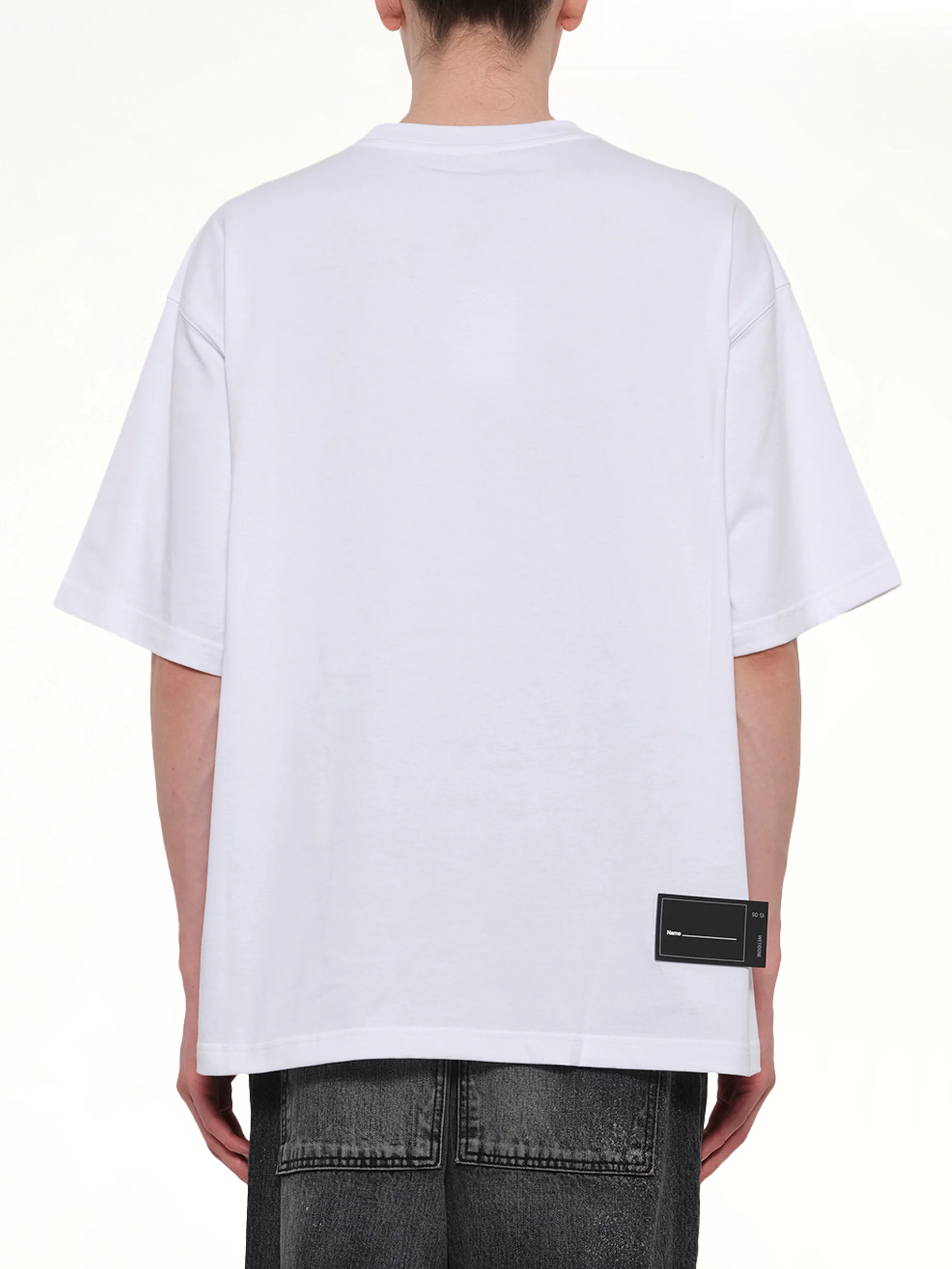 Classic WD Logo T-Shirt in White - Image 5