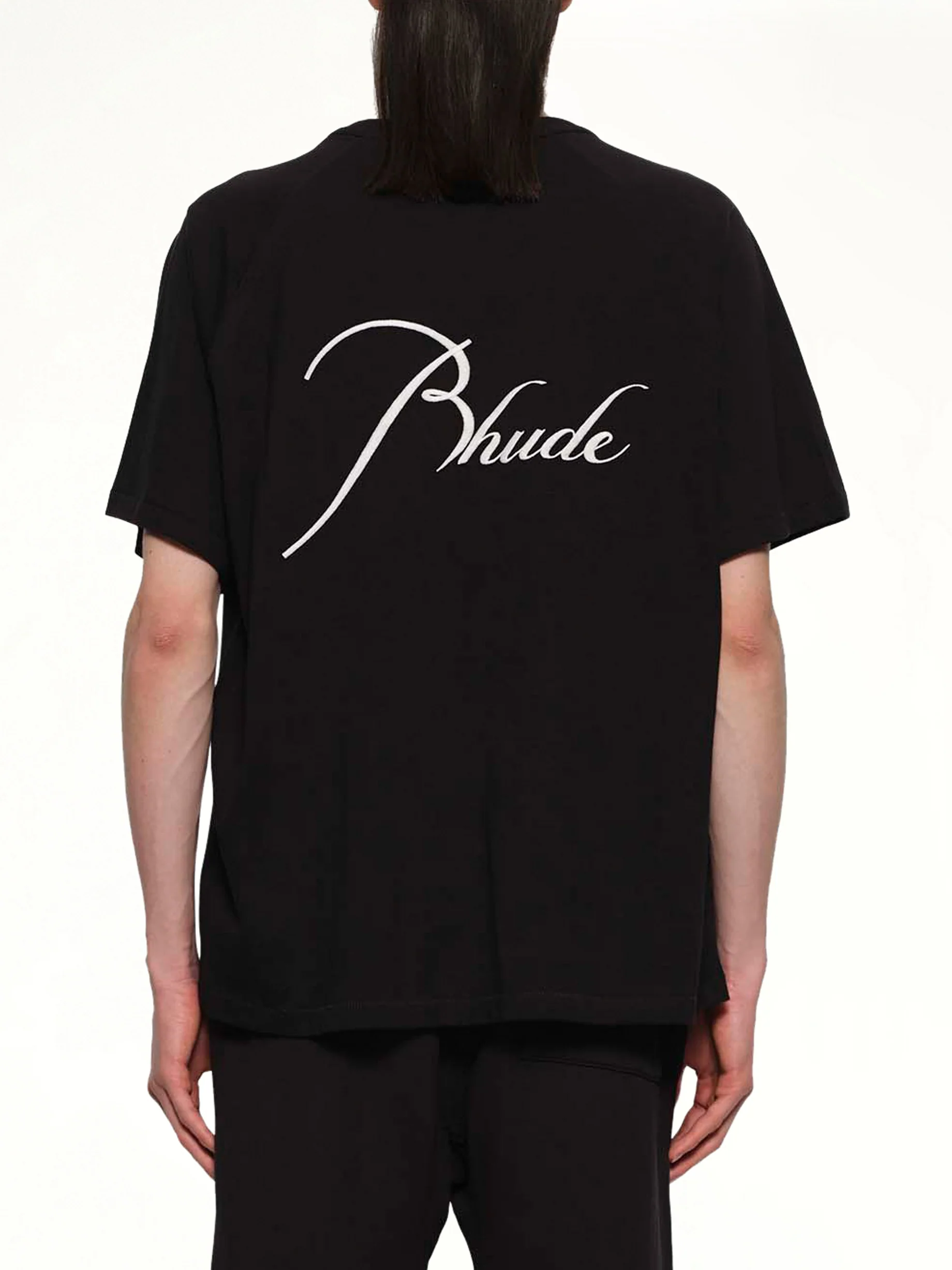 Classique Raglan T-Shirt in Black/White - Image 5